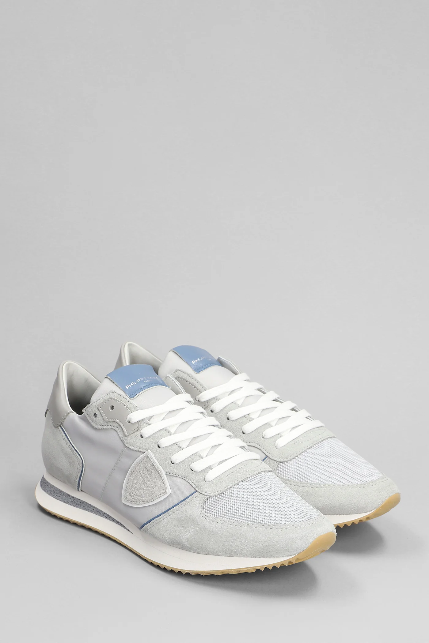 Trpx Low Sneakers in grey Suede and fabric - Image 2