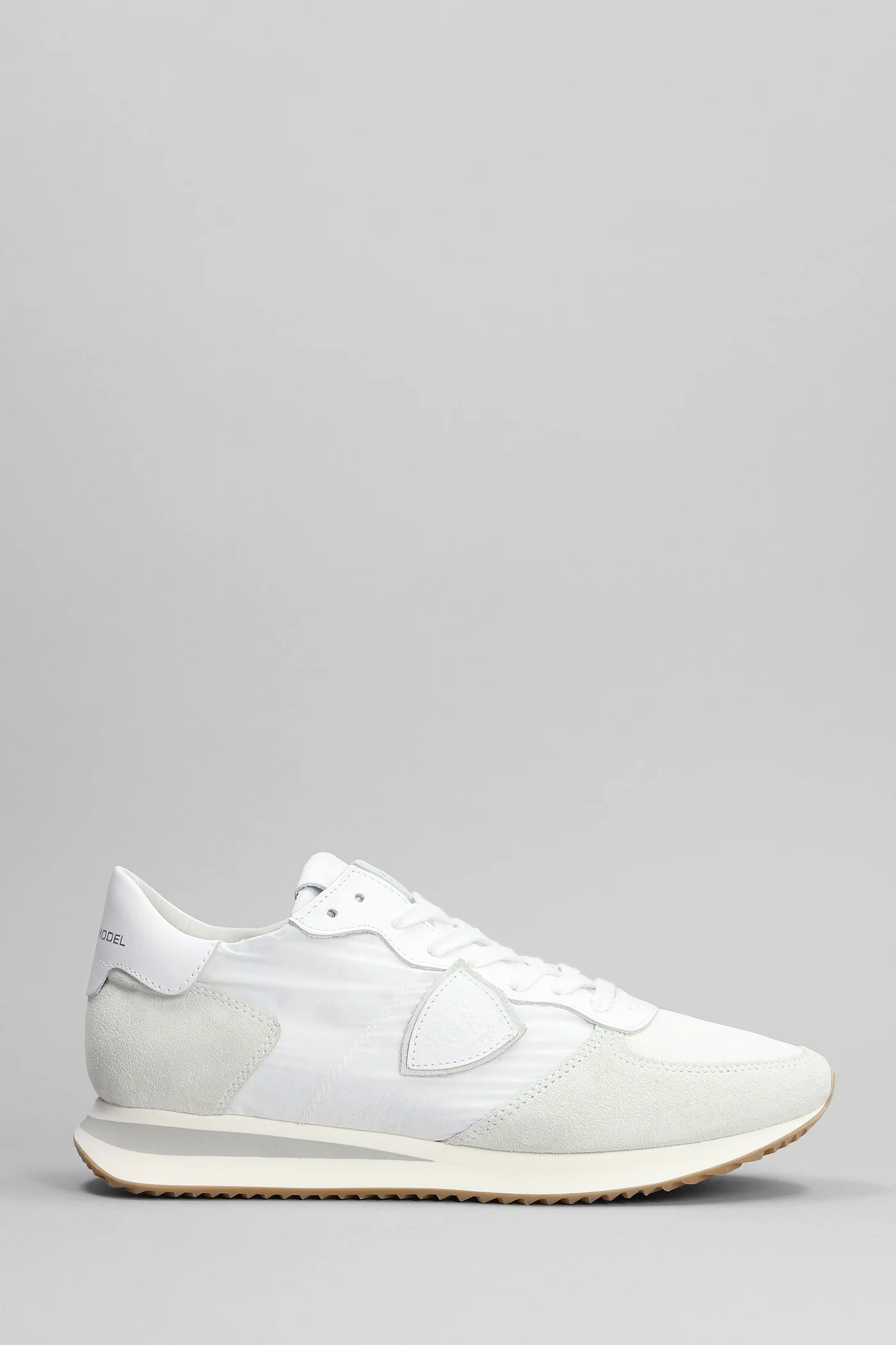 Trpx Low Sneakers in white Suede and fabric