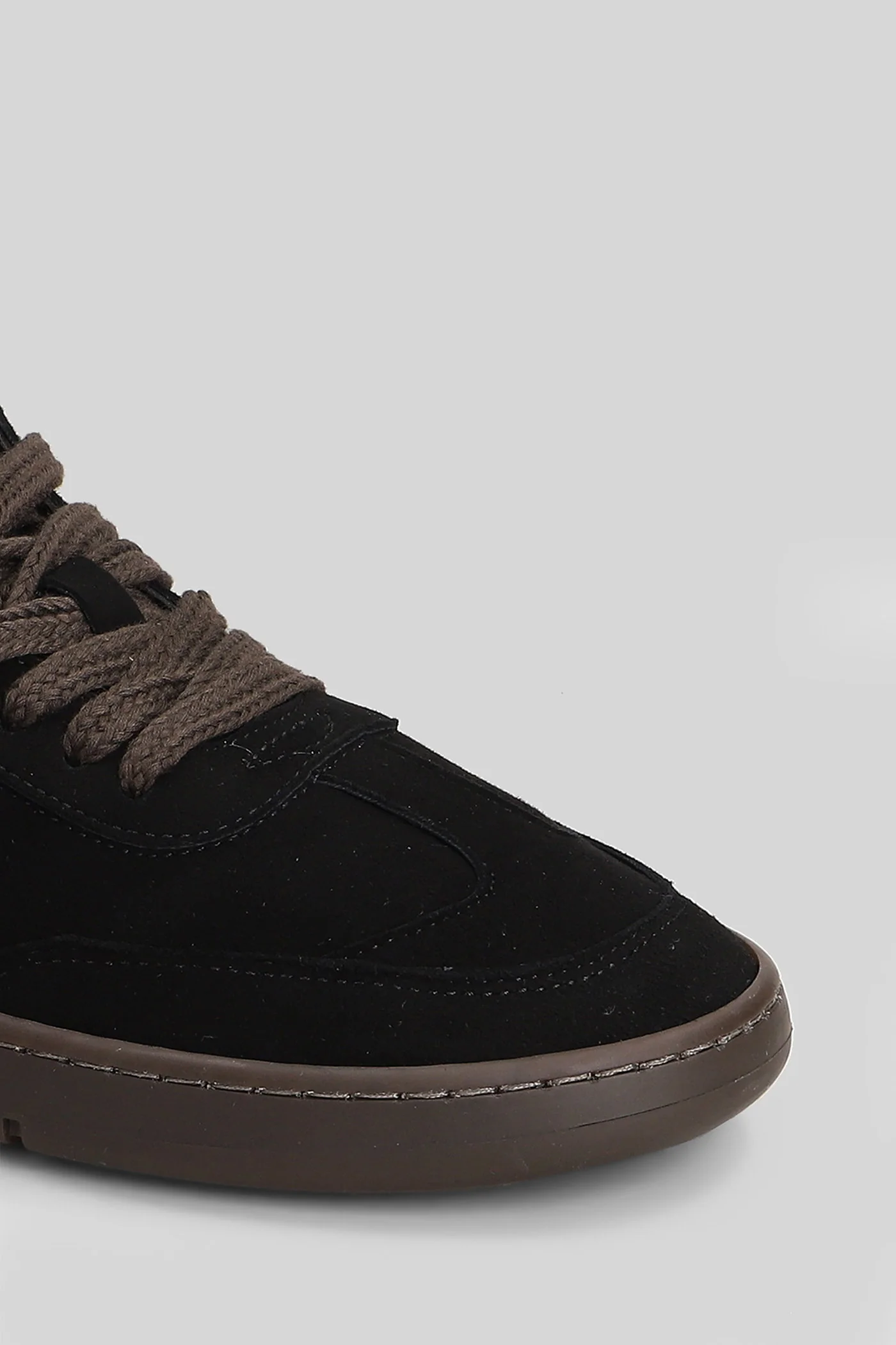 Piumha Sneakers in black suede - Image 5