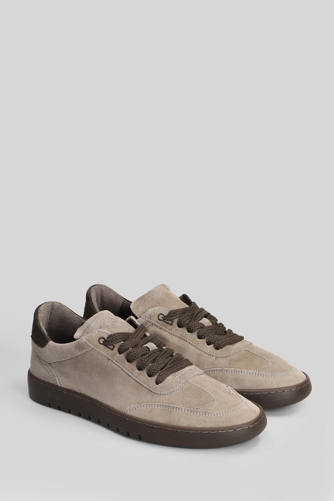 Piumha Sneakers in taupe suede - Image 2