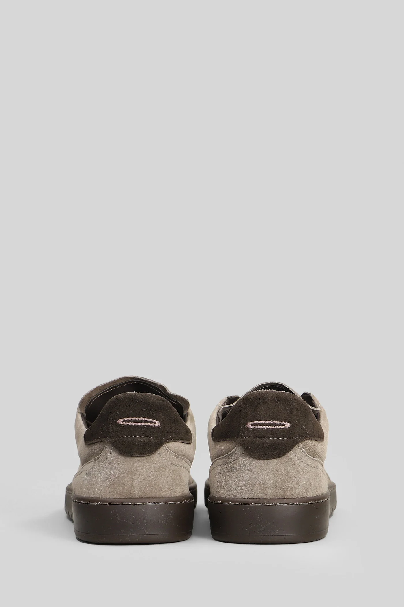 Piumha Sneakers in taupe suede - Image 4