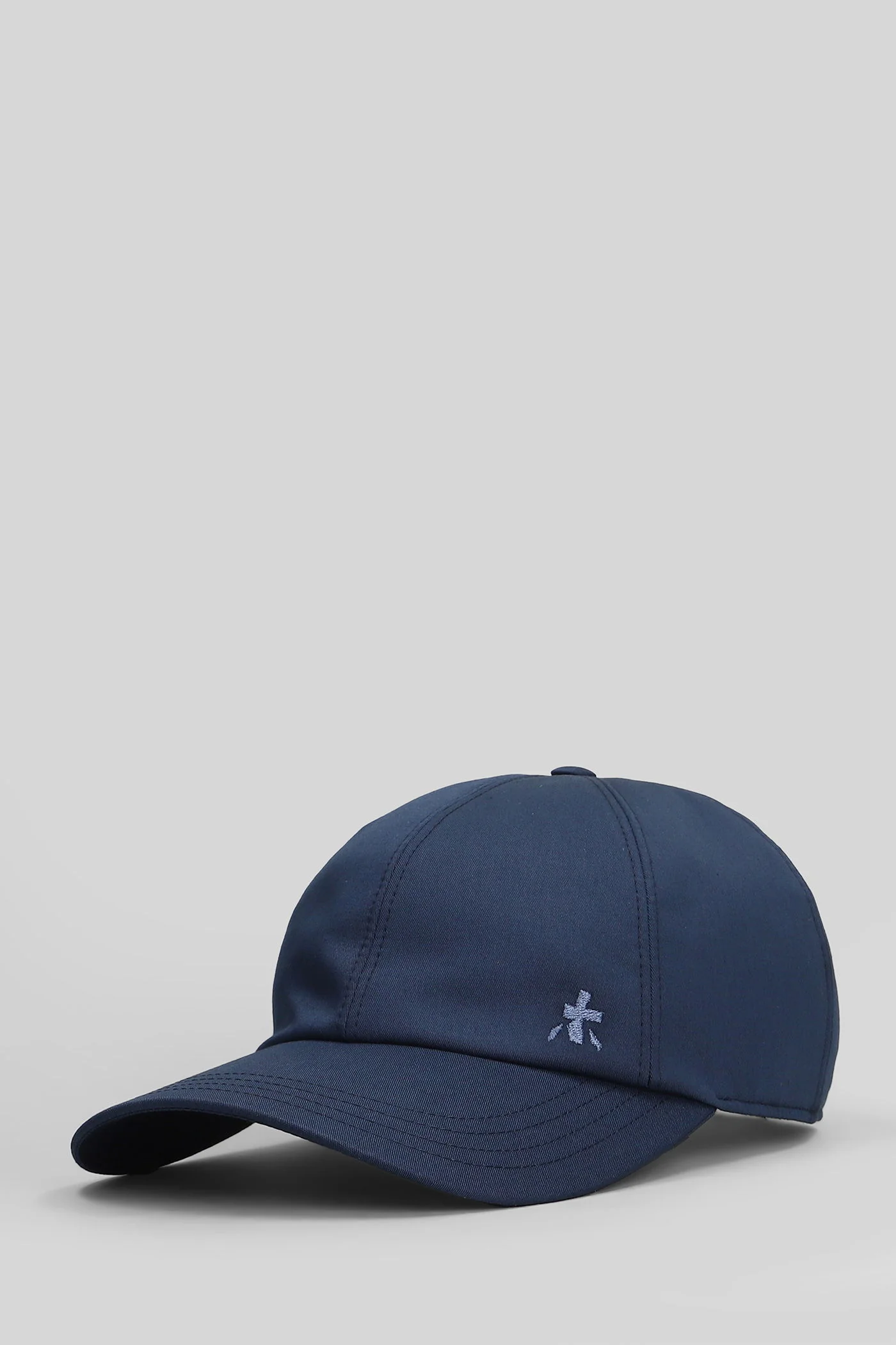 Ball Hats in blue cotton - Image 2