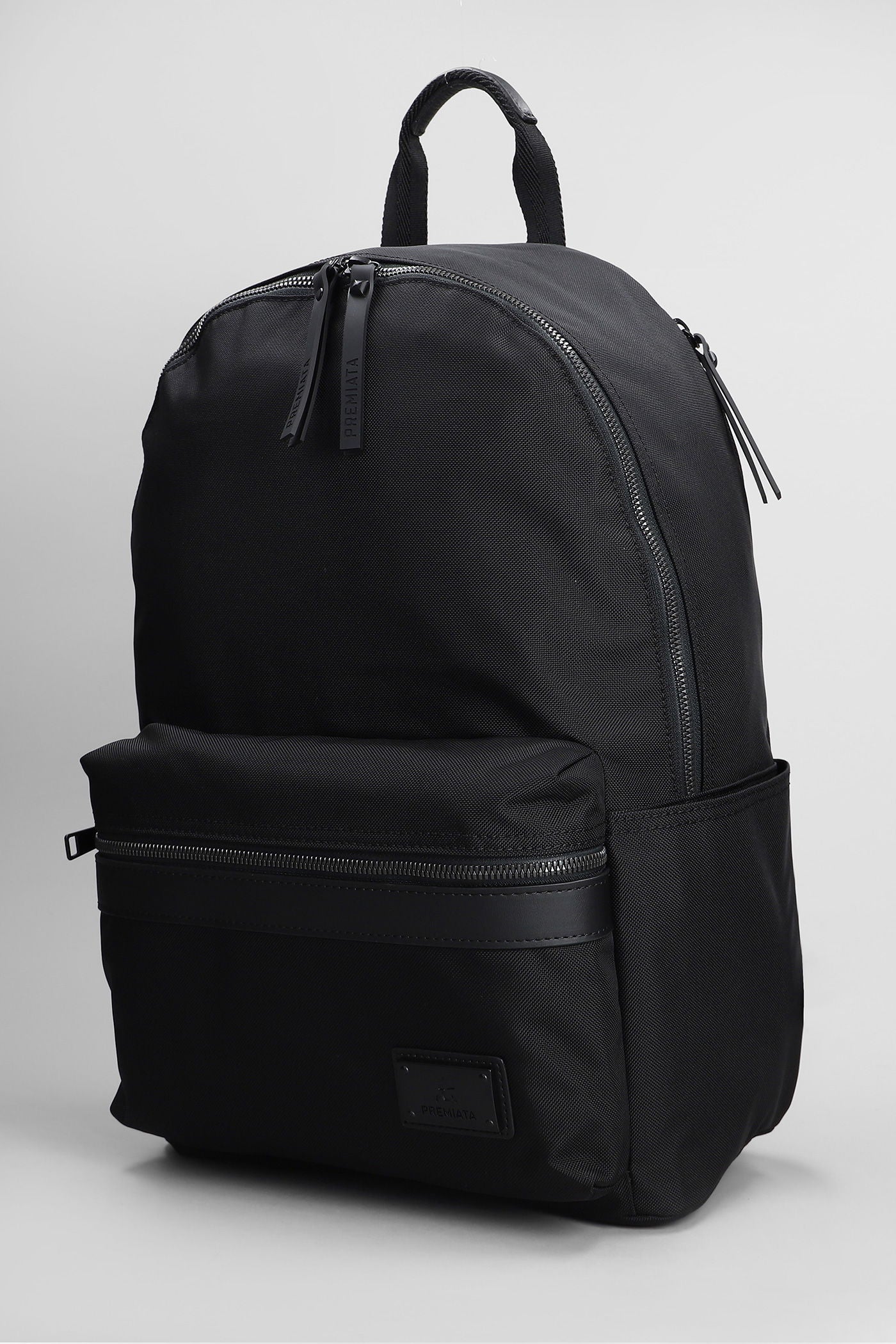 Blade Backpack in black nylon - Image 2