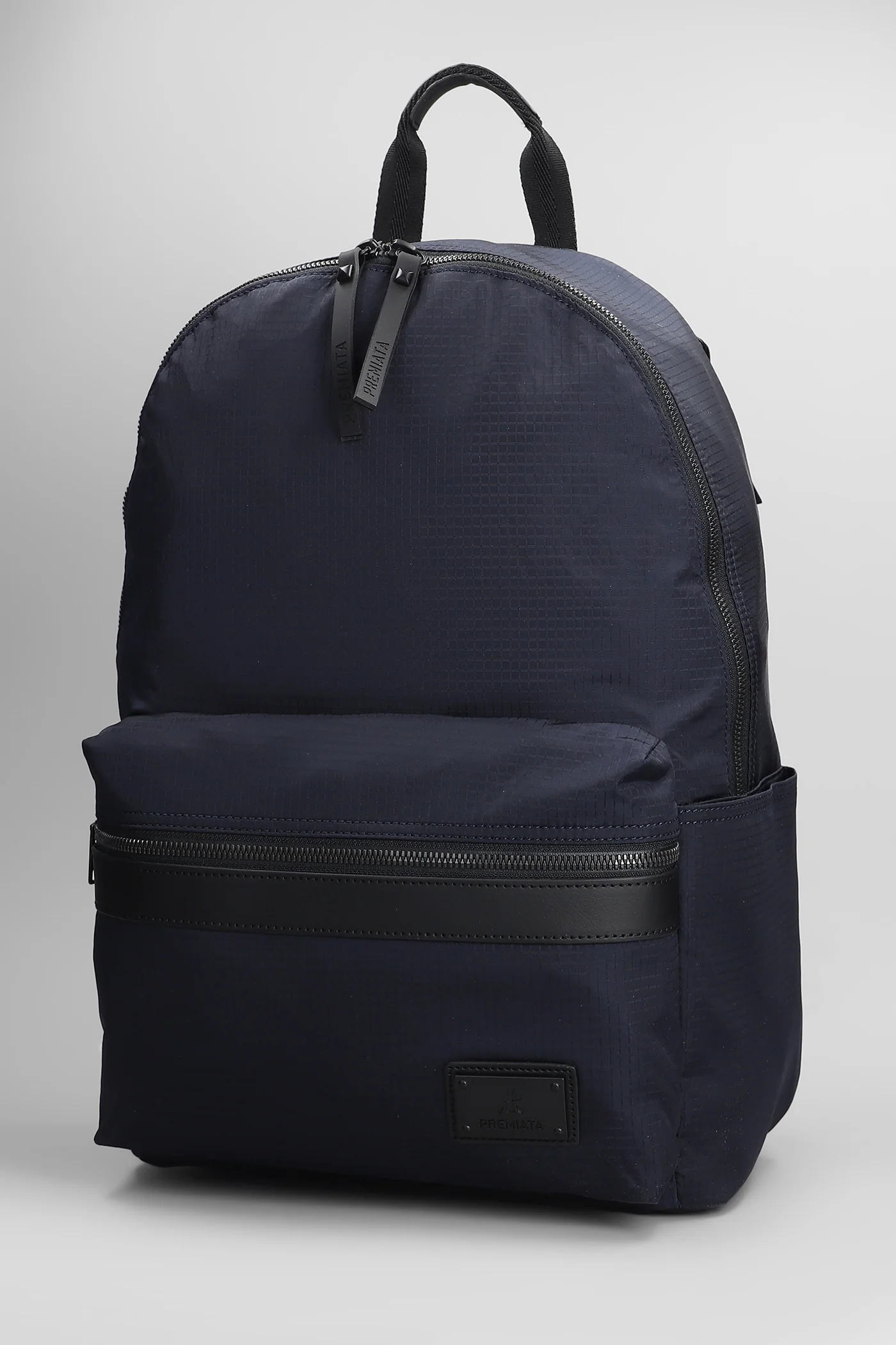 Blade Backpack in blue nylon - Image 2