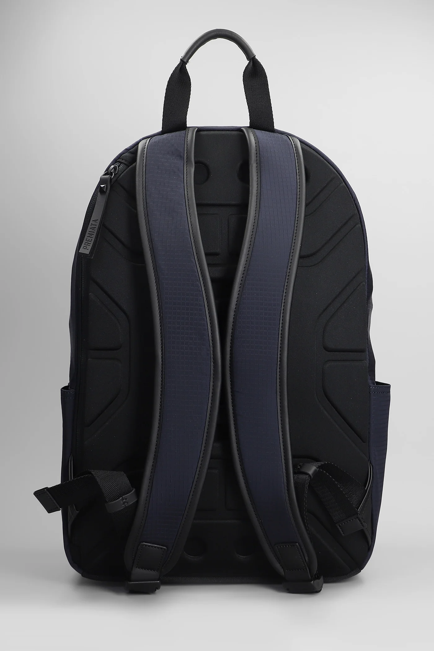 Blade Backpack in blue nylon - Image 3