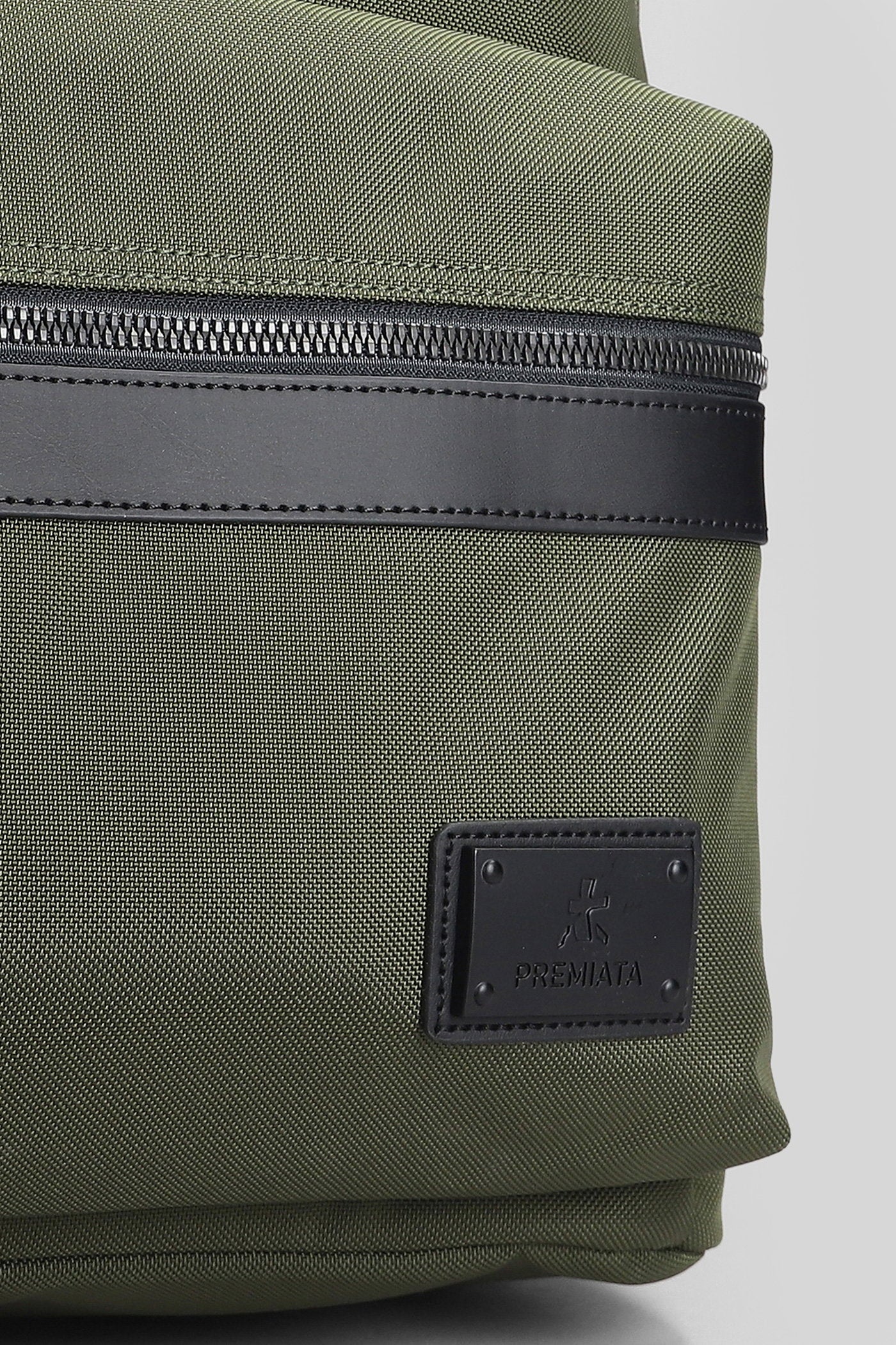 Blade Backpack in green nylon - Image 4
