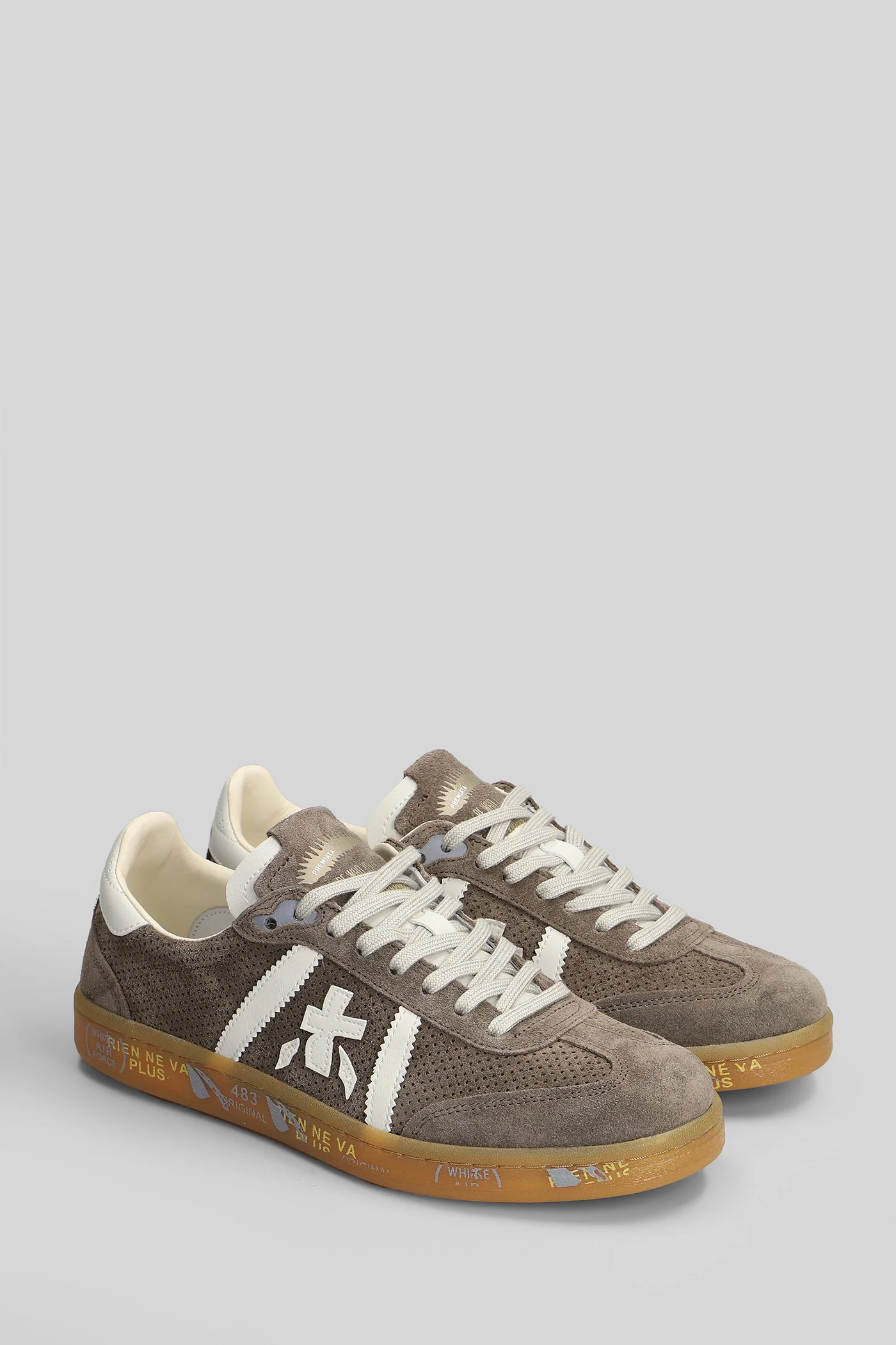 Bonnie Sneakers in brown suede - Image 2