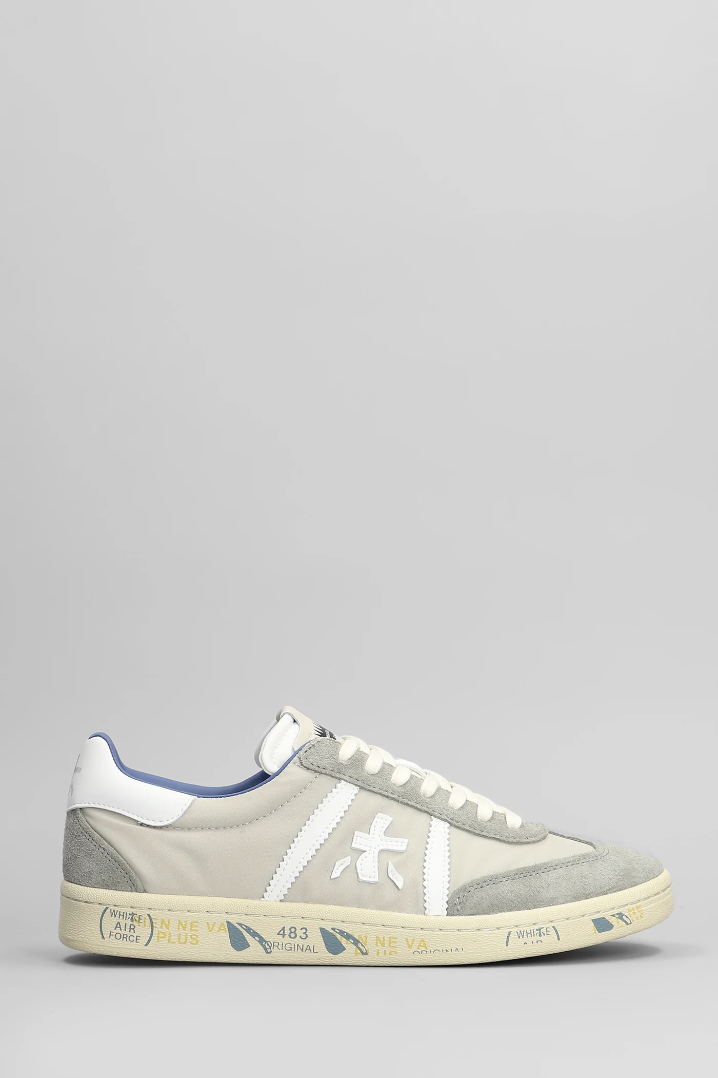 Bonnie Sneakers in grey Suede and fabric
