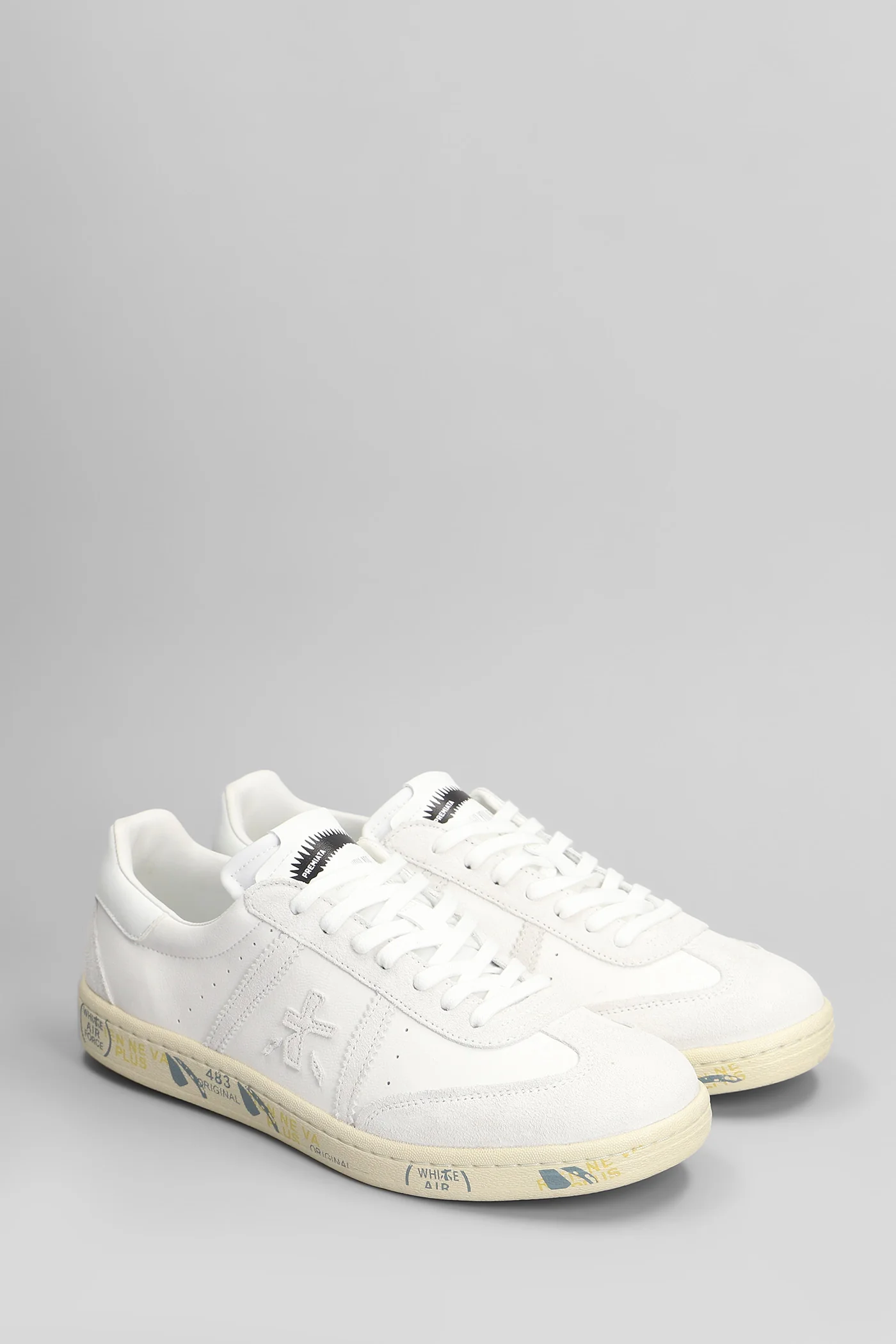 Bonnie Sneakers in white leather - Image 2