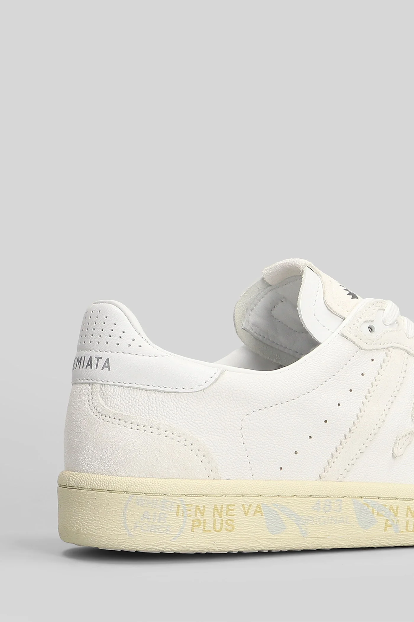 Bonnie Sneakers in white suede and leather - Image 5