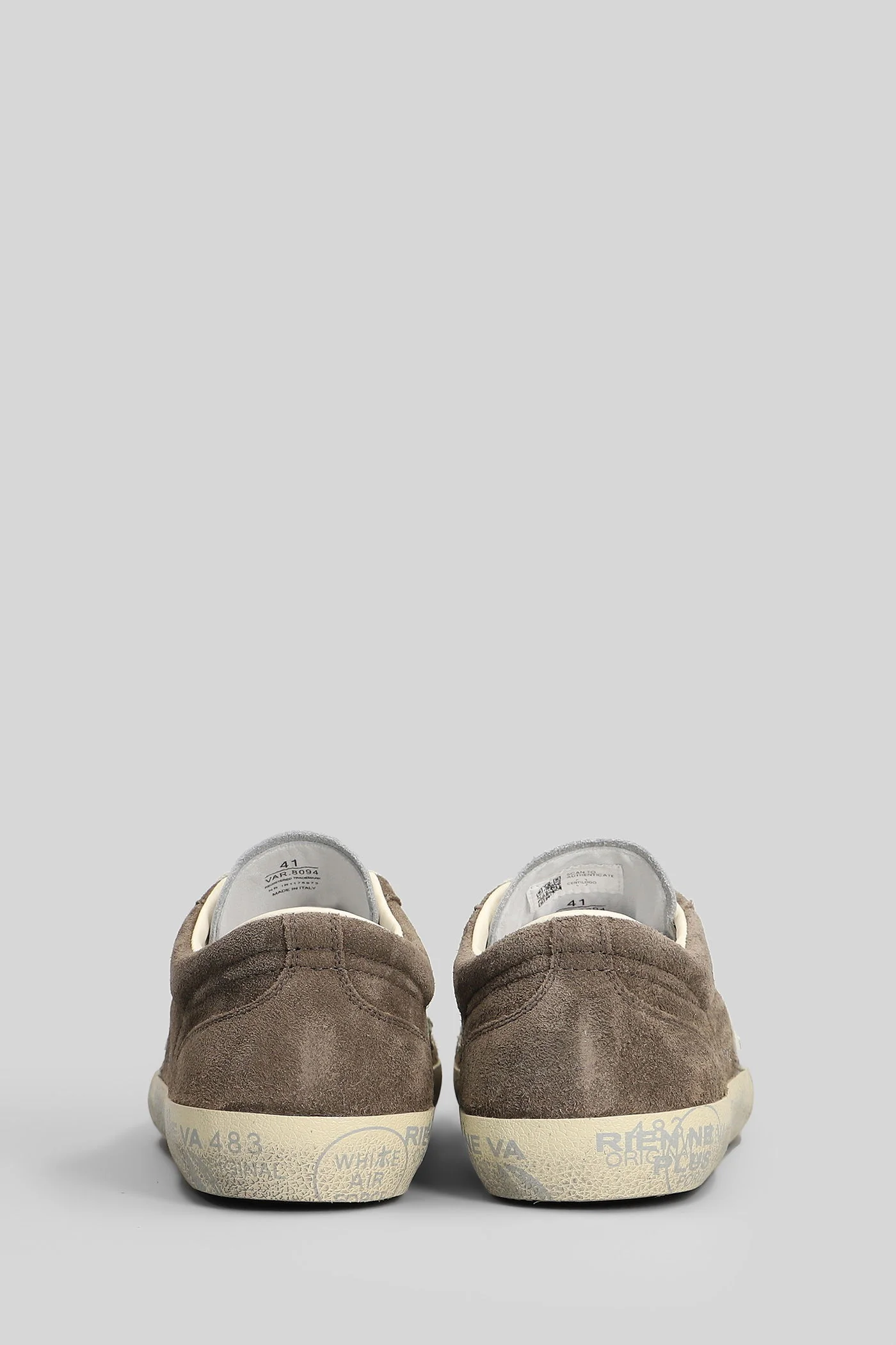 David Sneakers in taupe suede - Image 4