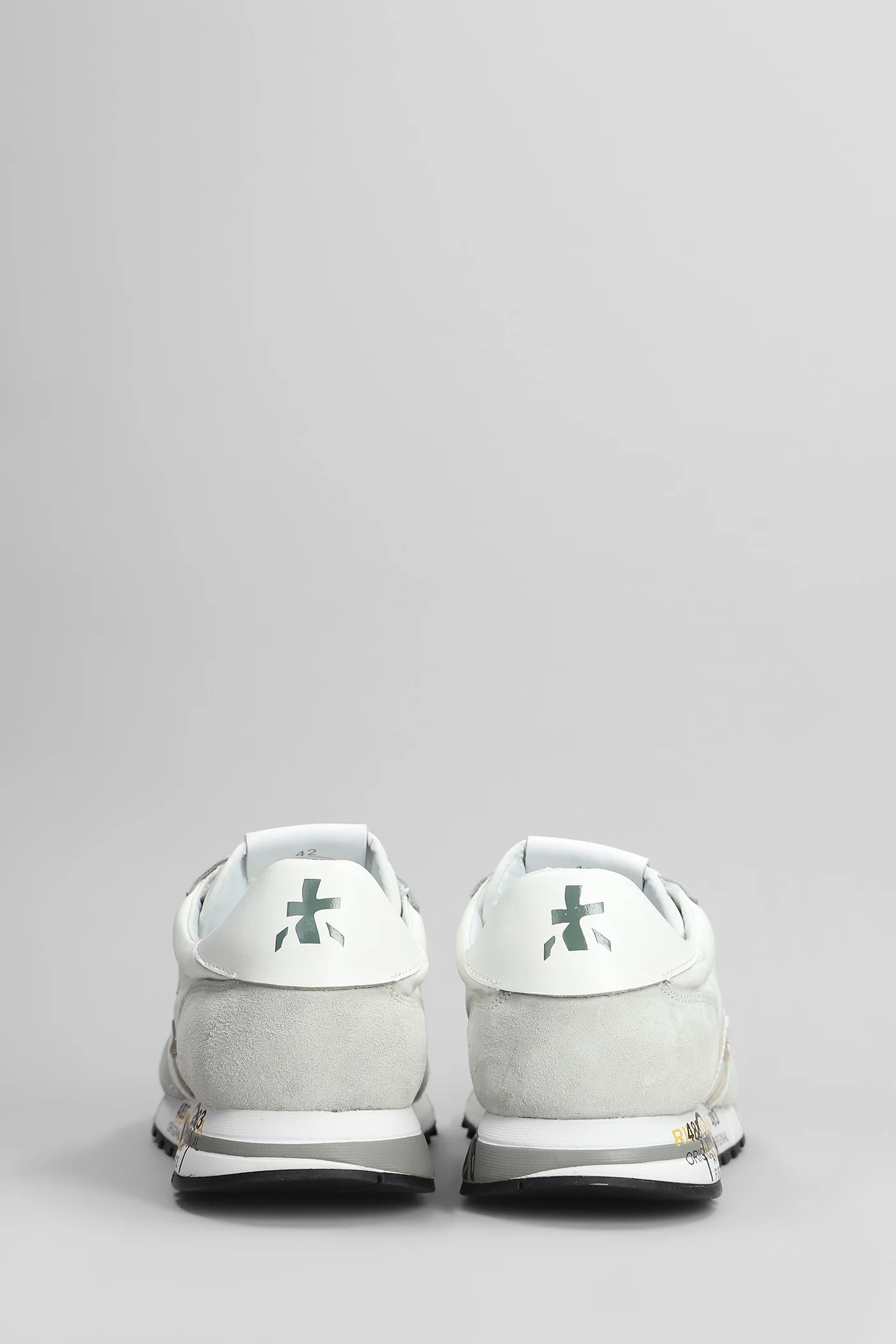 Eric Sneakers in white Suede and fabric - Image 4