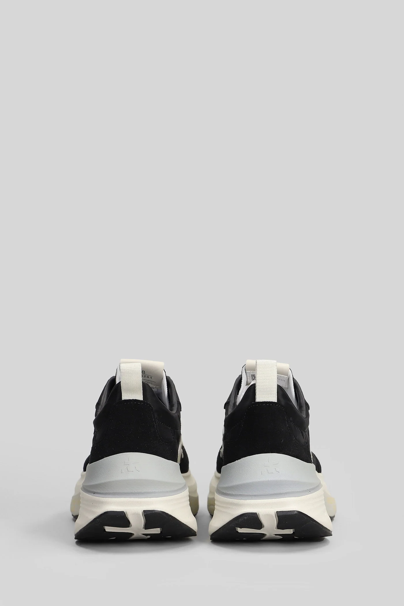 Hill Sneakers in black Suede and fabric - Image 4