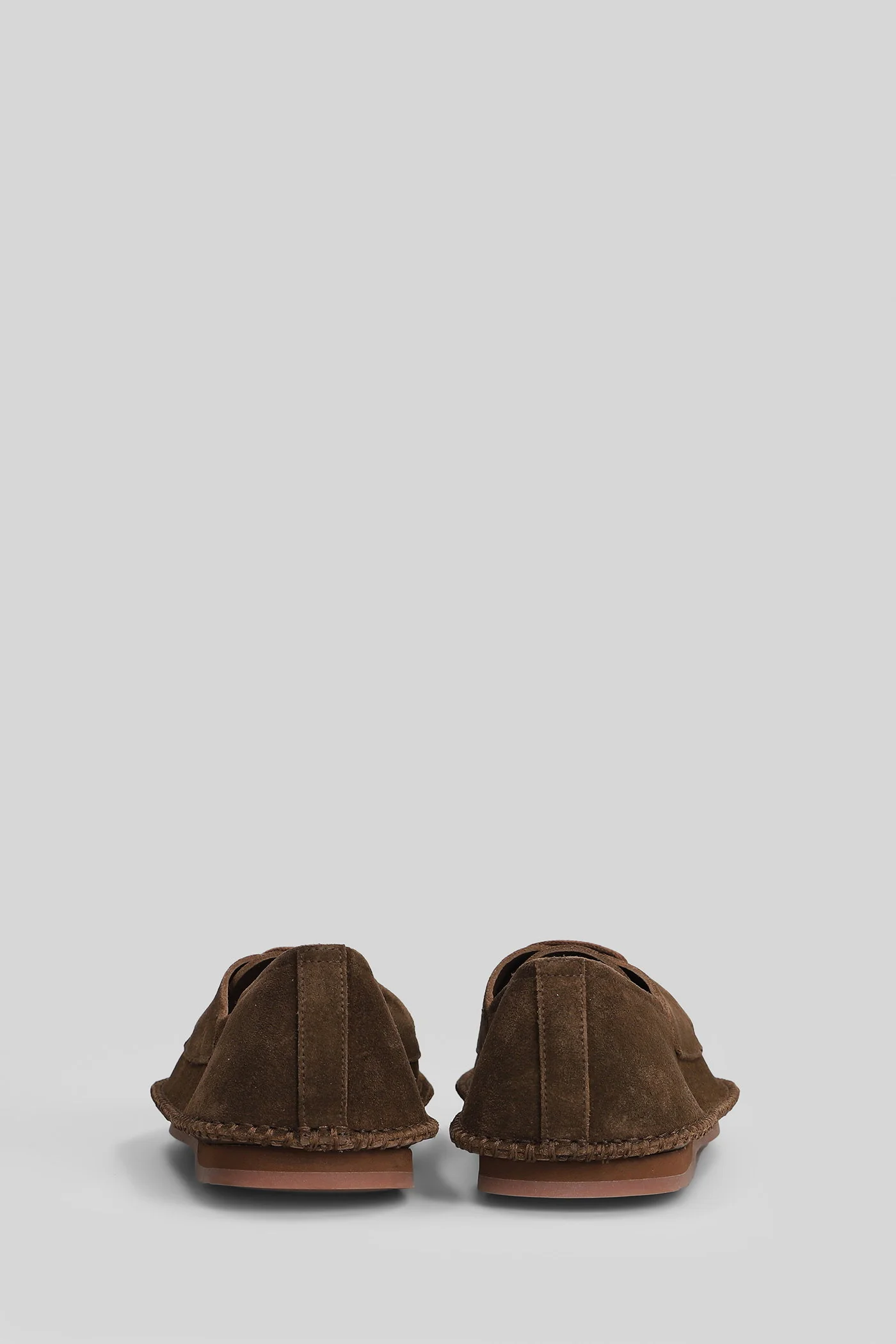 Lace up shoes in brown suede - Image 4