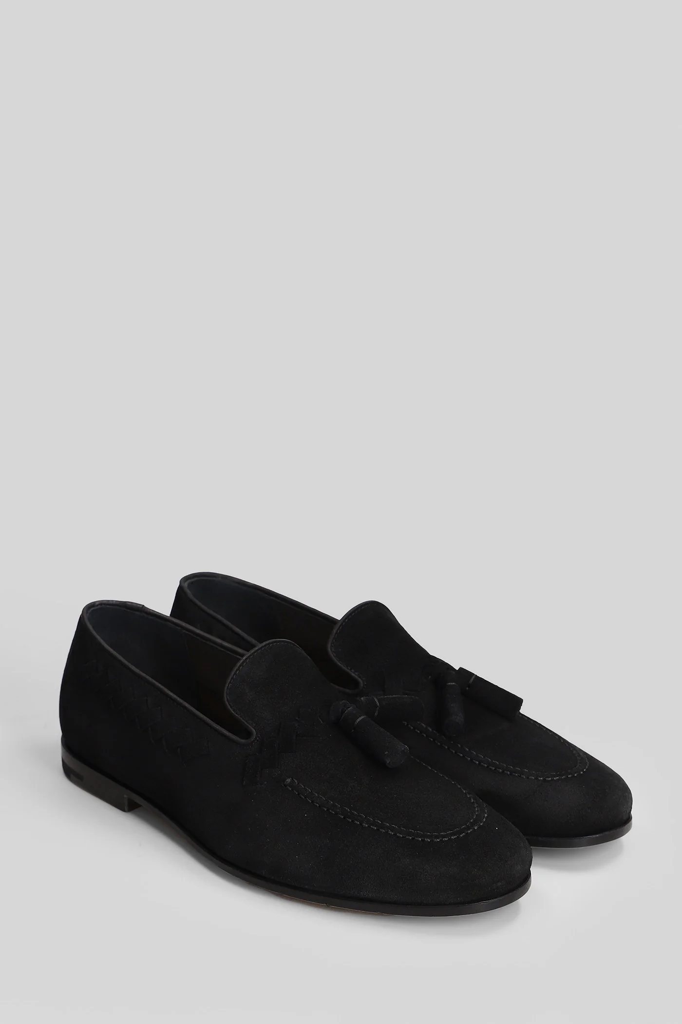 Loafers in black suede - Image 2