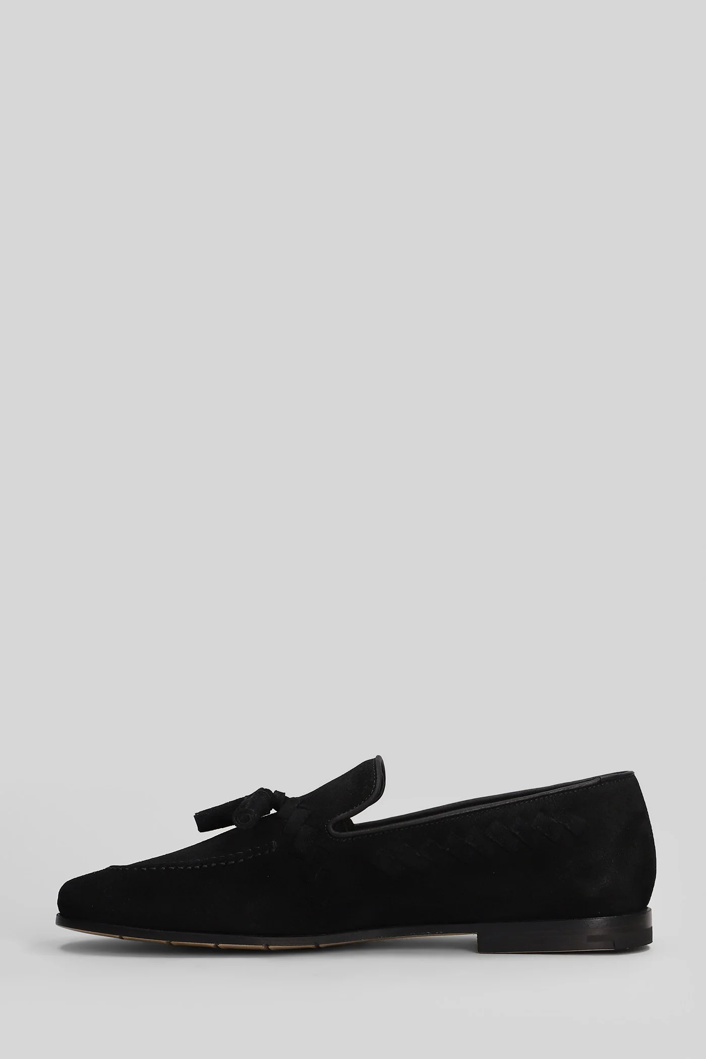 Loafers in black suede - Image 3