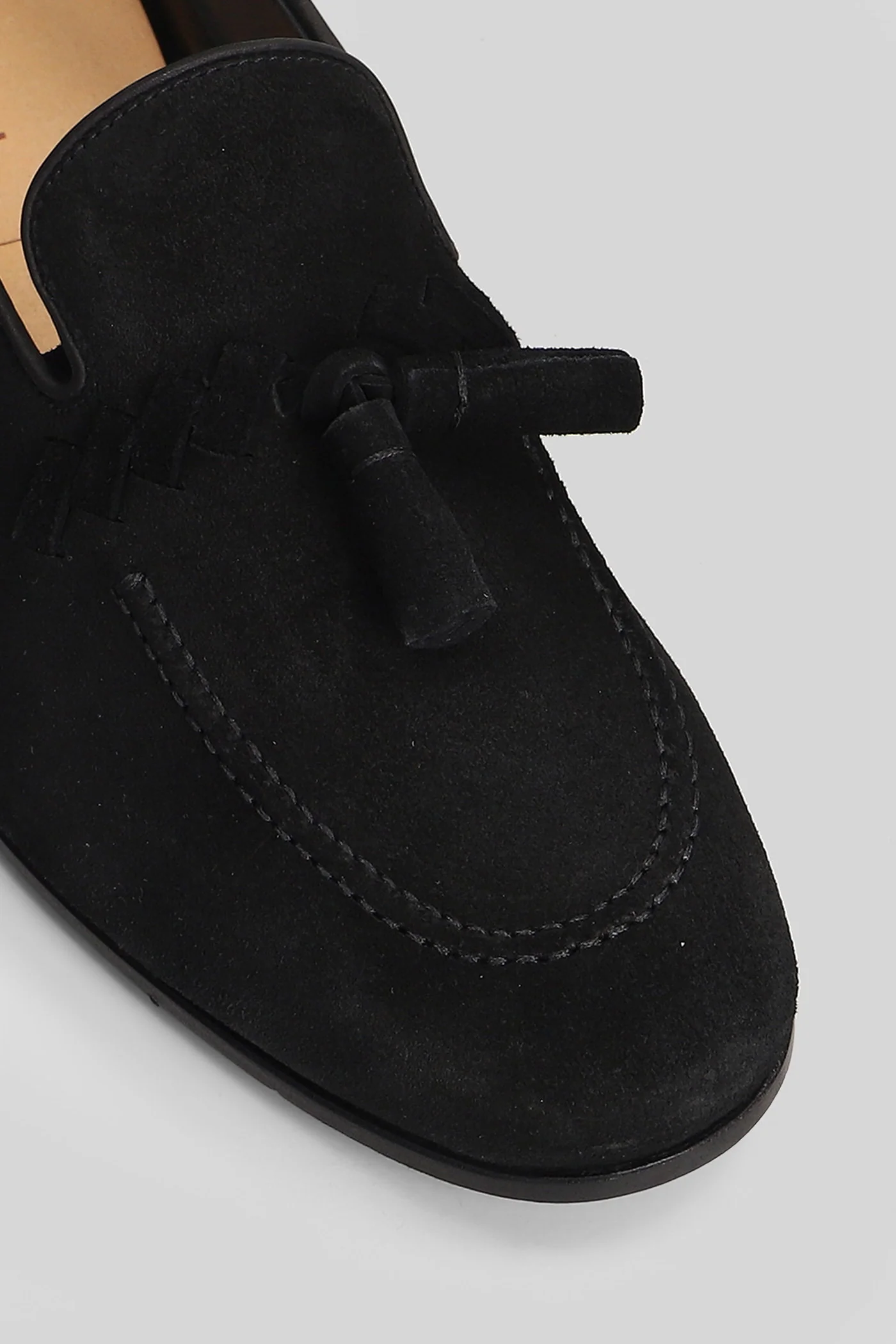 Loafers in black suede - Image 5