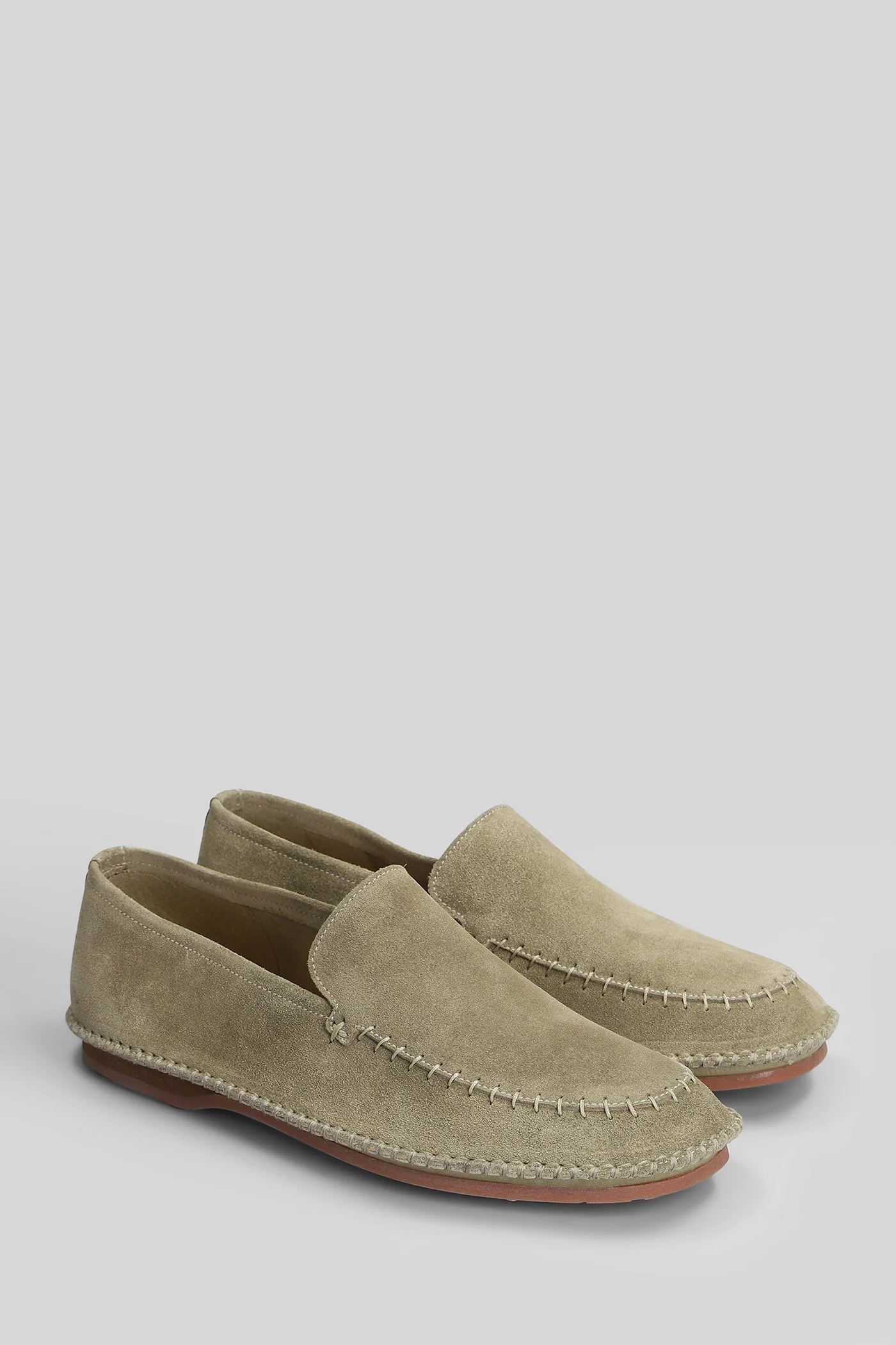 Loafers in green suede - Image 2