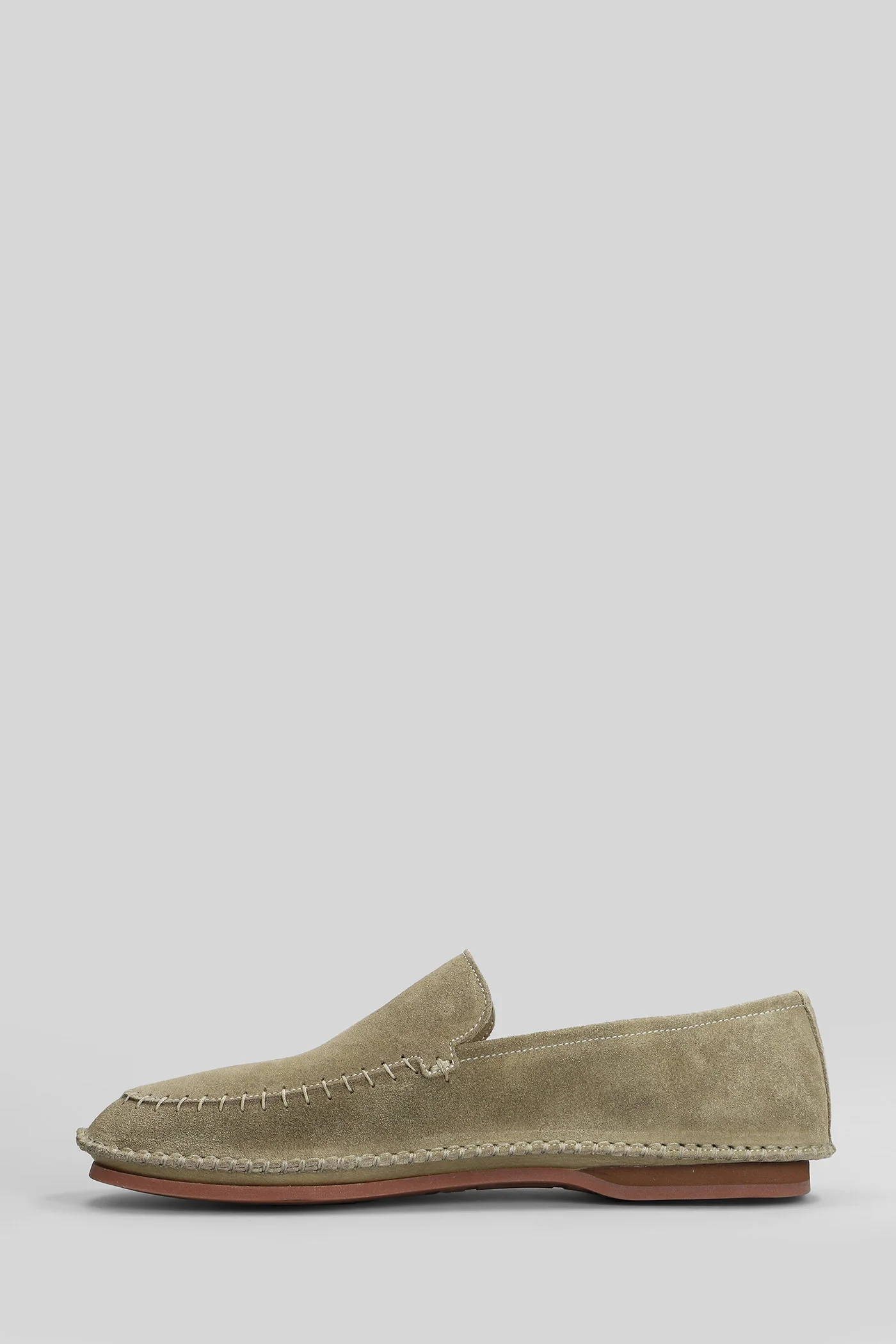 Loafers in green suede - Image 3