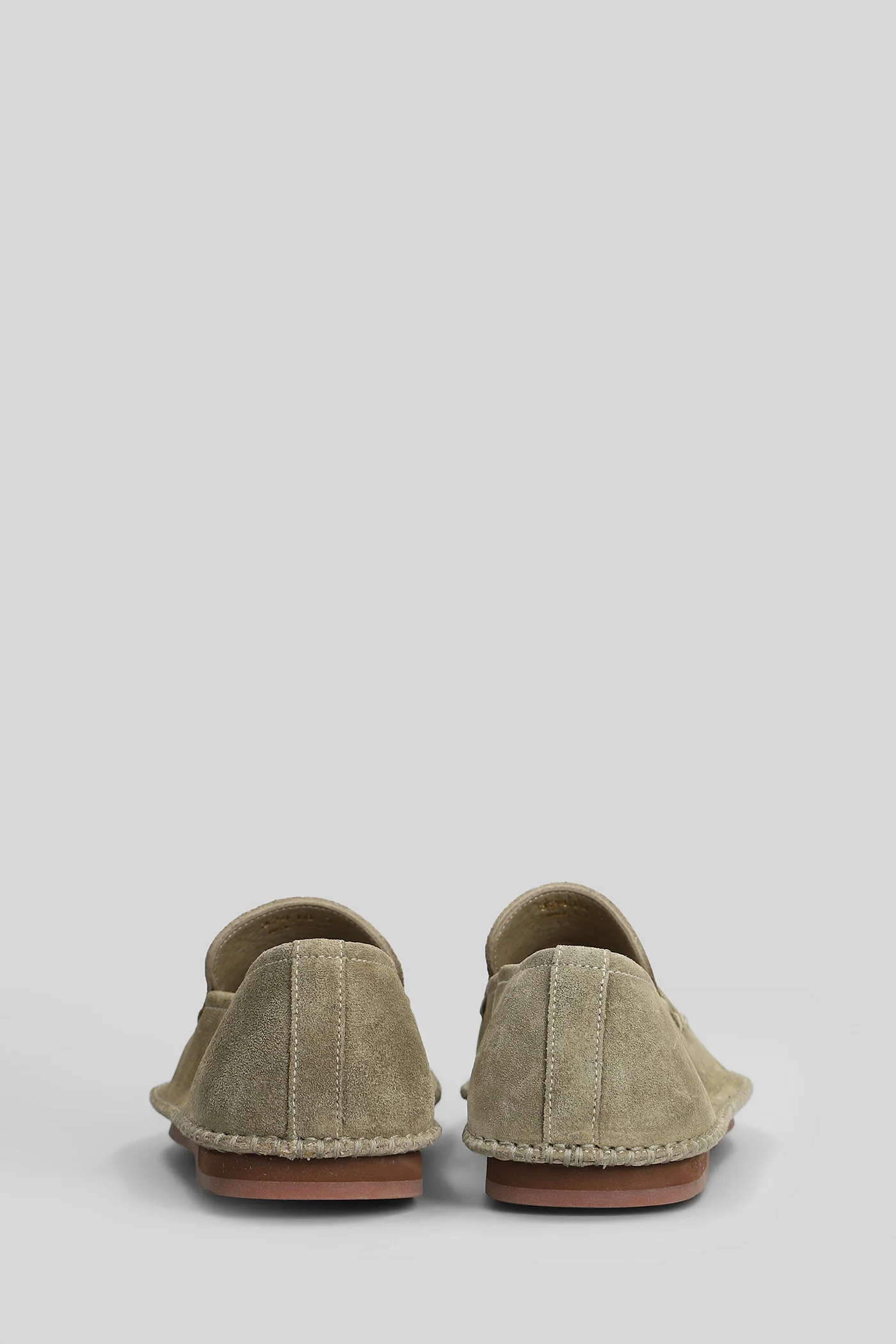 Loafers in green suede - Image 4