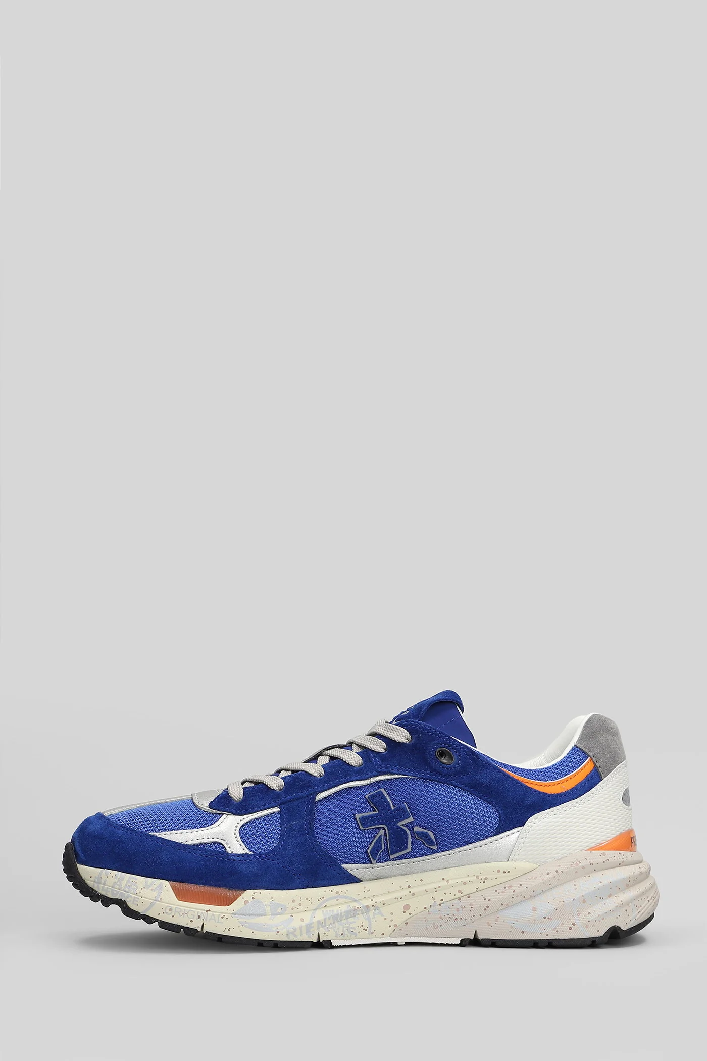 Mase Sneakers in blue Suede and fabric - Image 3