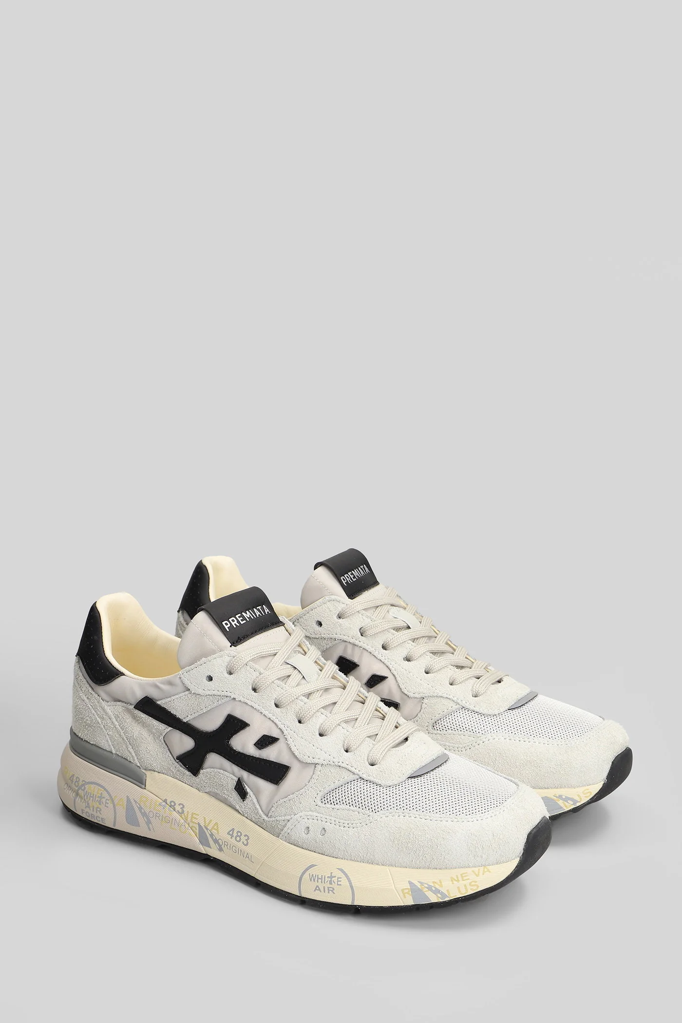 Mick 0.1 Sneakers in grey Suede and fabric - Image 2