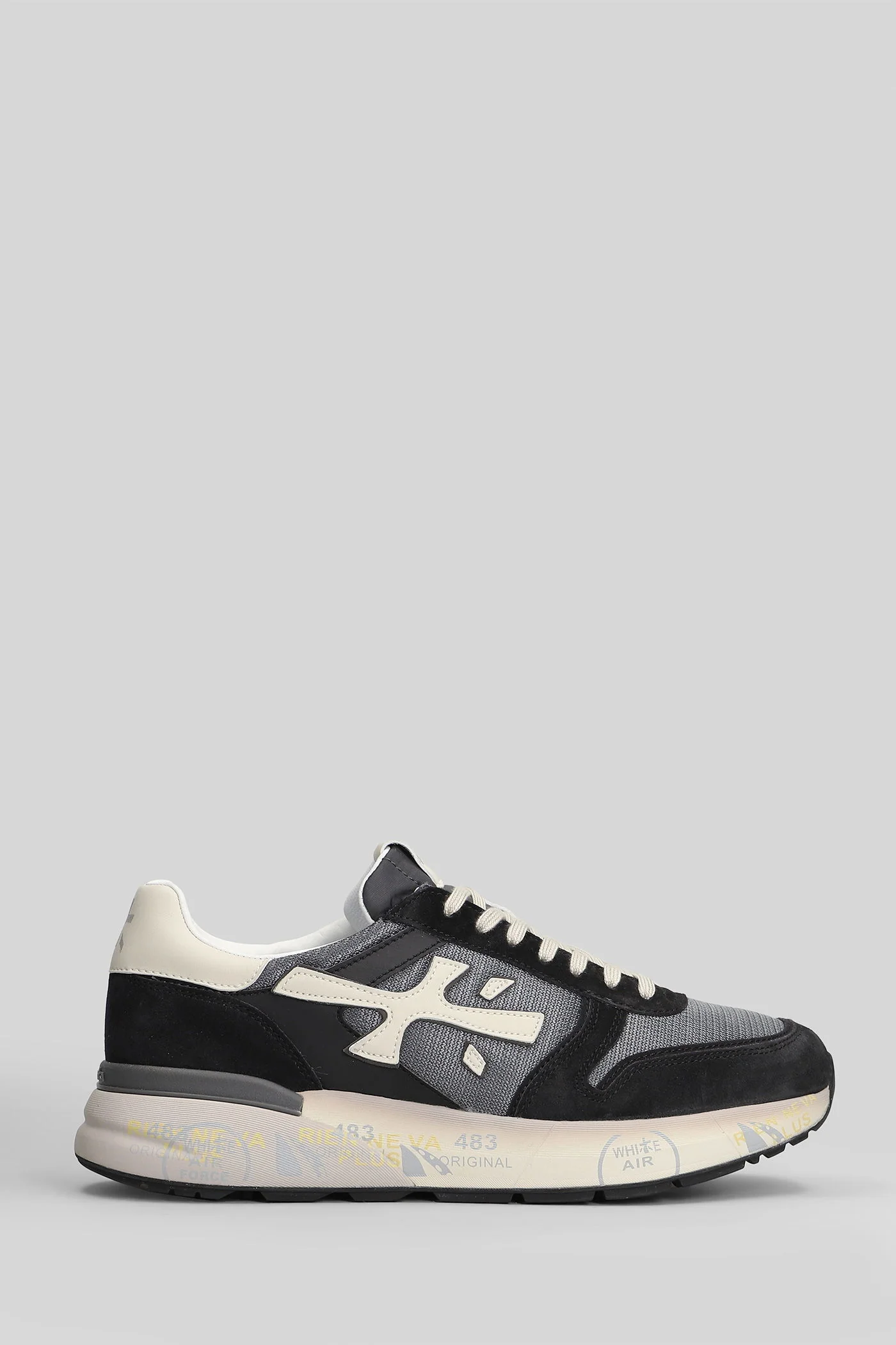 Mick Sneakers in black Suede and fabric
