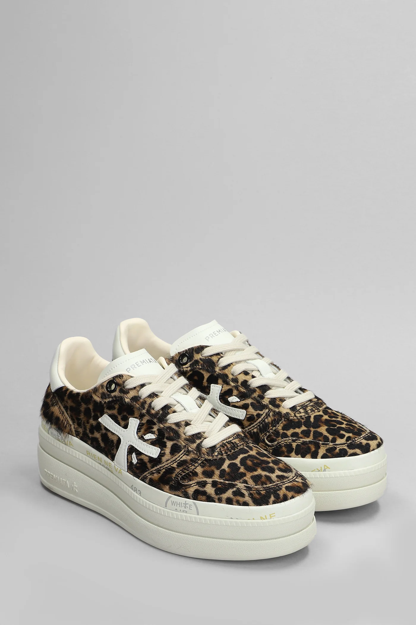 Micol Sneakers in Animalier pony skin - Image 2