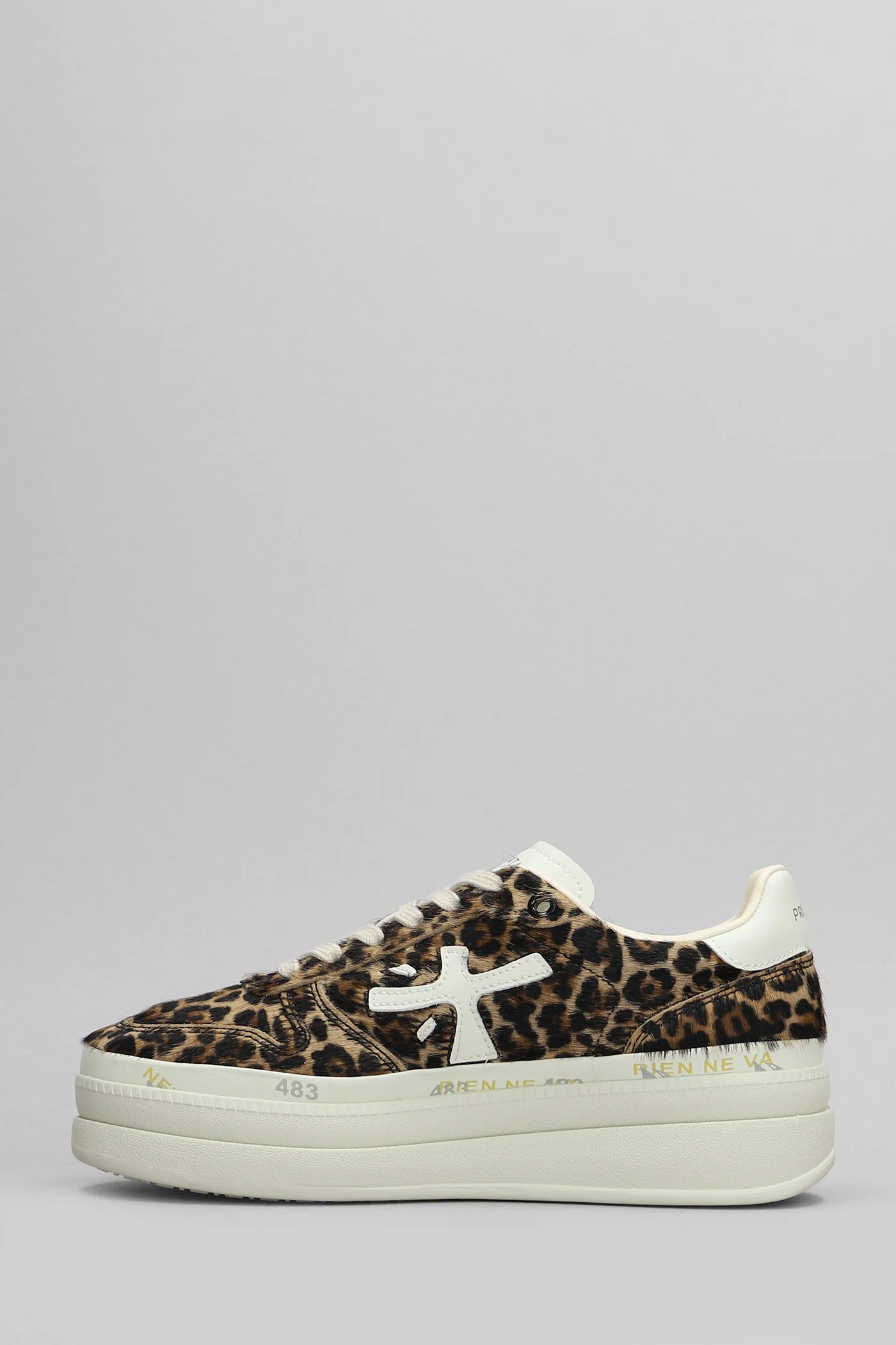 Micol Sneakers in Animalier pony skin - Image 3