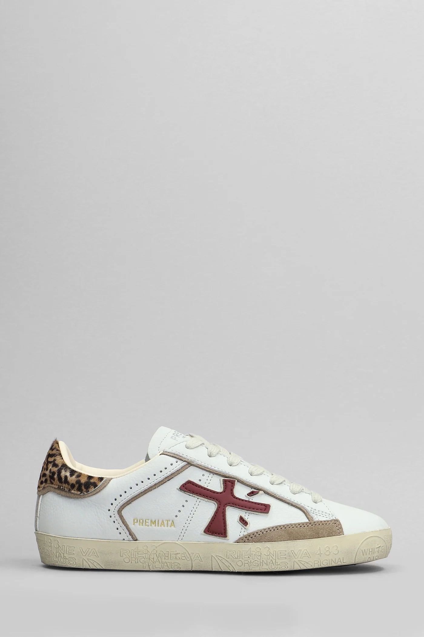 Steven Sneakers in white leather