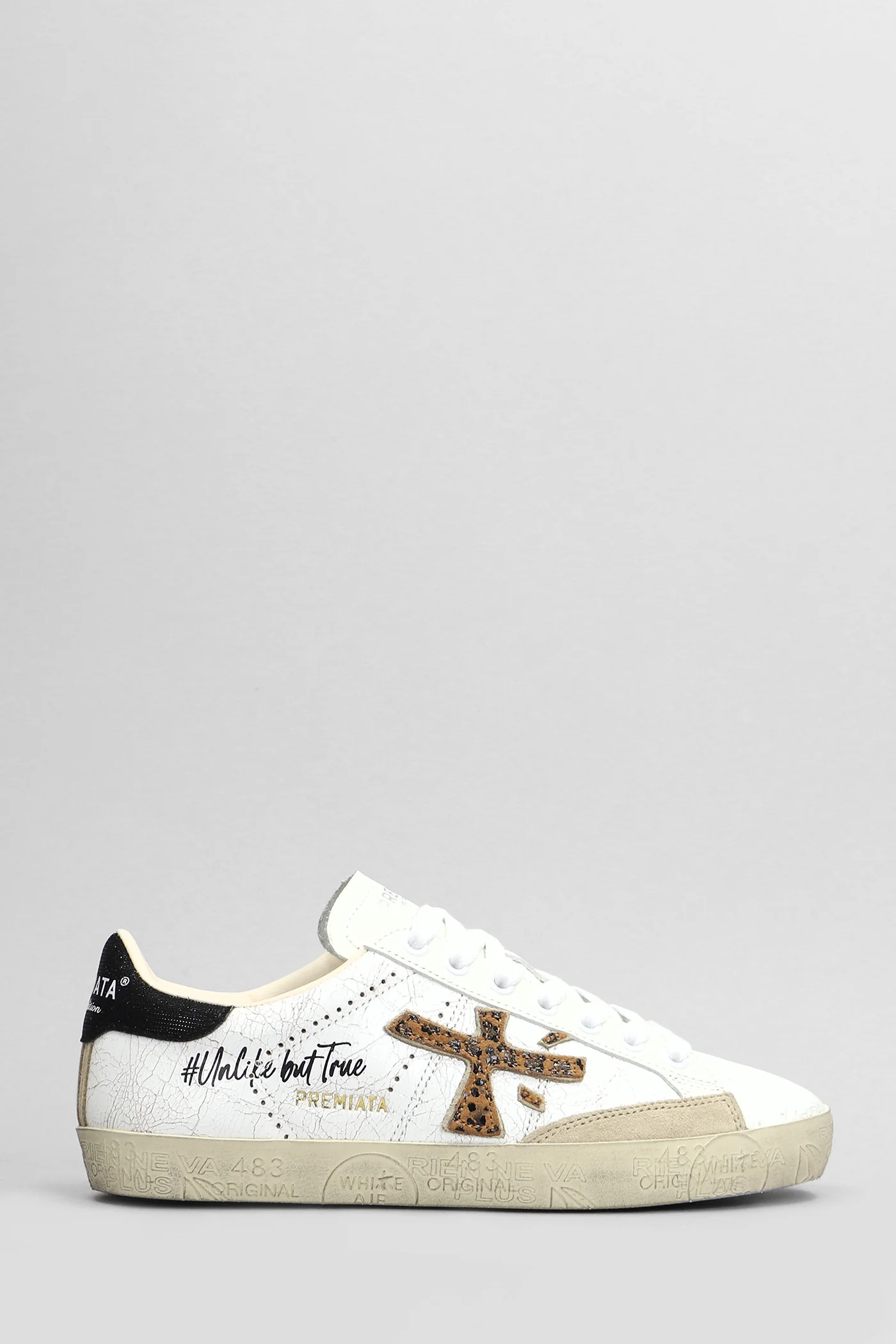 Steven Sneakers in white leather