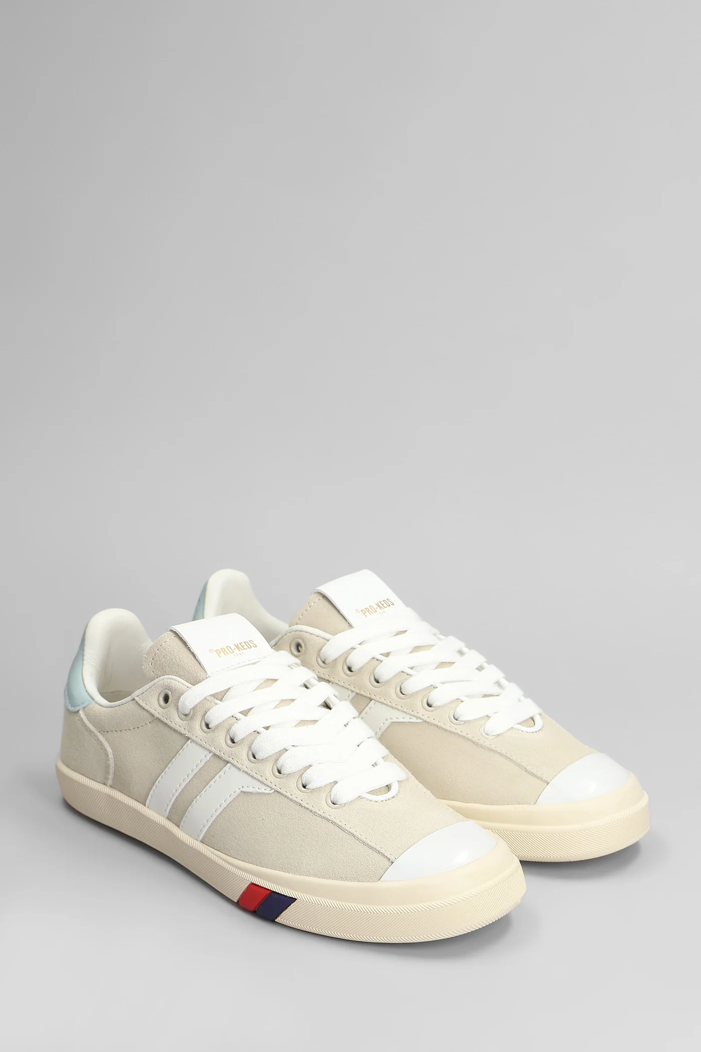 Court ace Sneakers in beige suede - Image 2