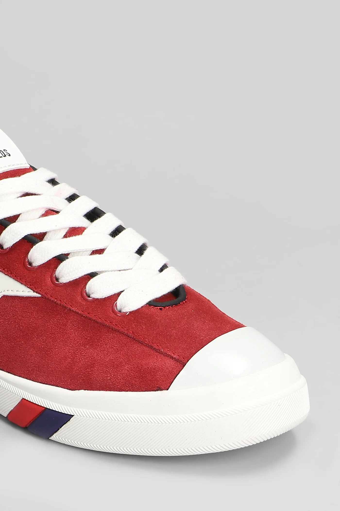 Court ace Sneakers in red suede - Image 5