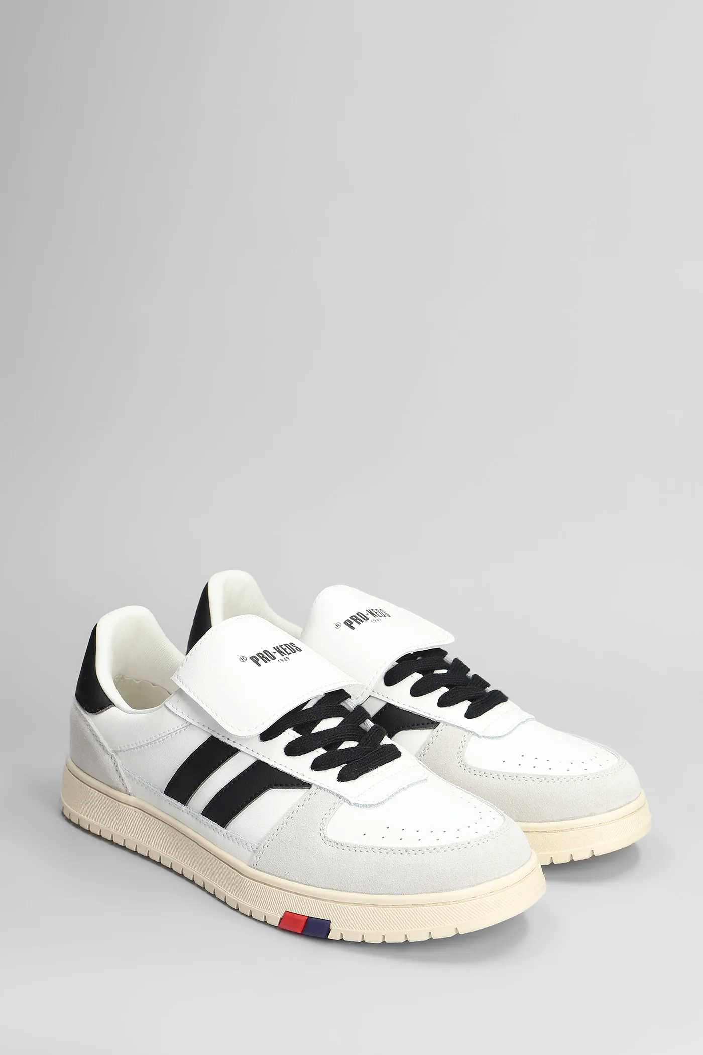 Field king Sneakers in white suede and leather - Image 2