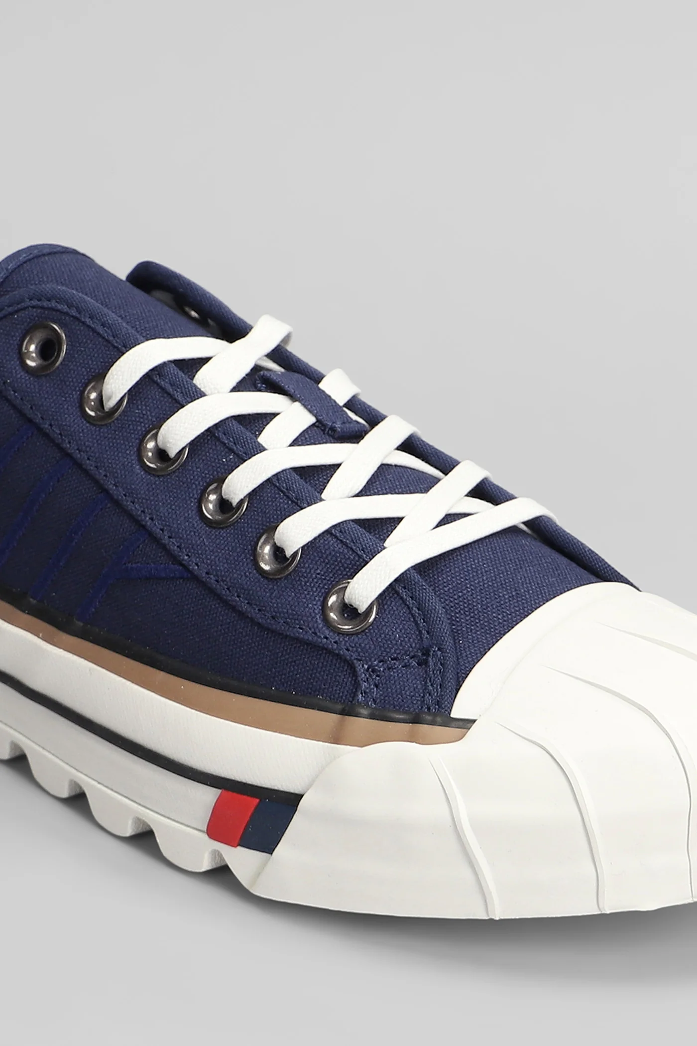 Royal intrepid Sneakers in blue canvas - Image 5