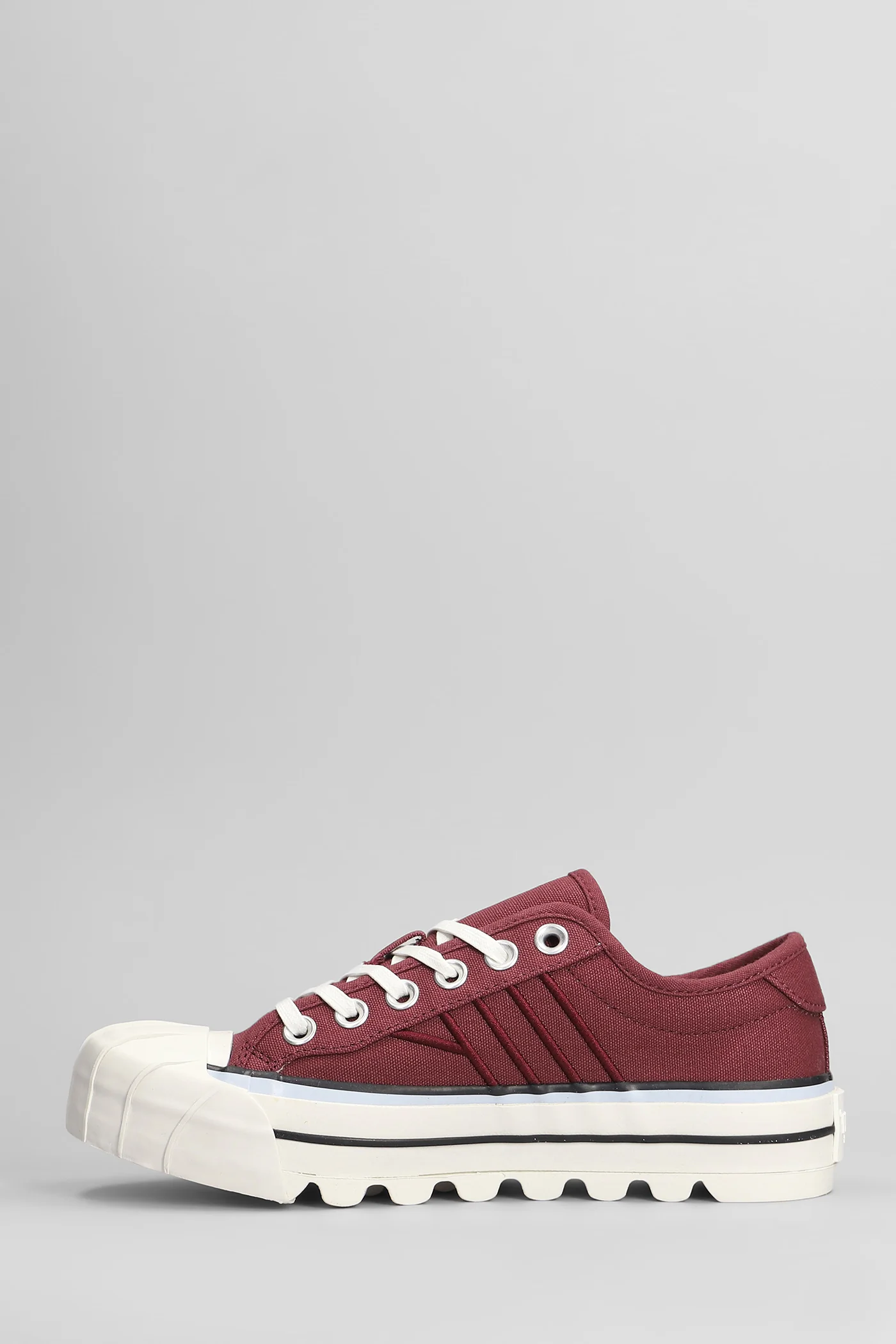 Royal intrepid Sneakers in bordeaux canvas - Image 3