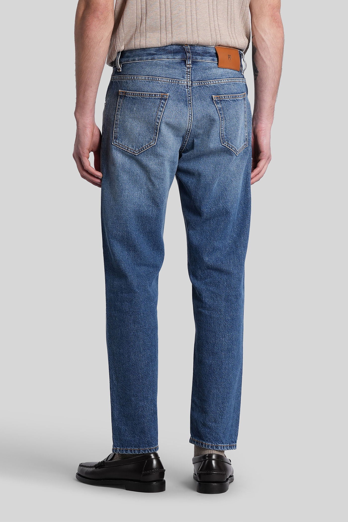 Oa5110 Jeans in blue denim - Image 3