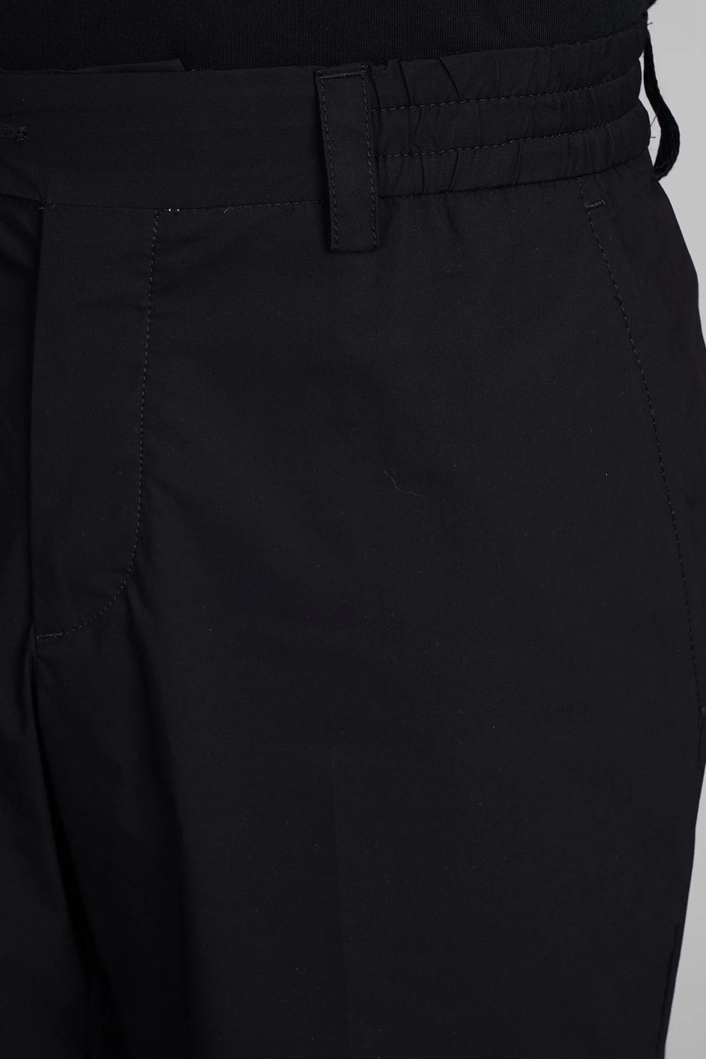 Pants in black cotton - Image 5