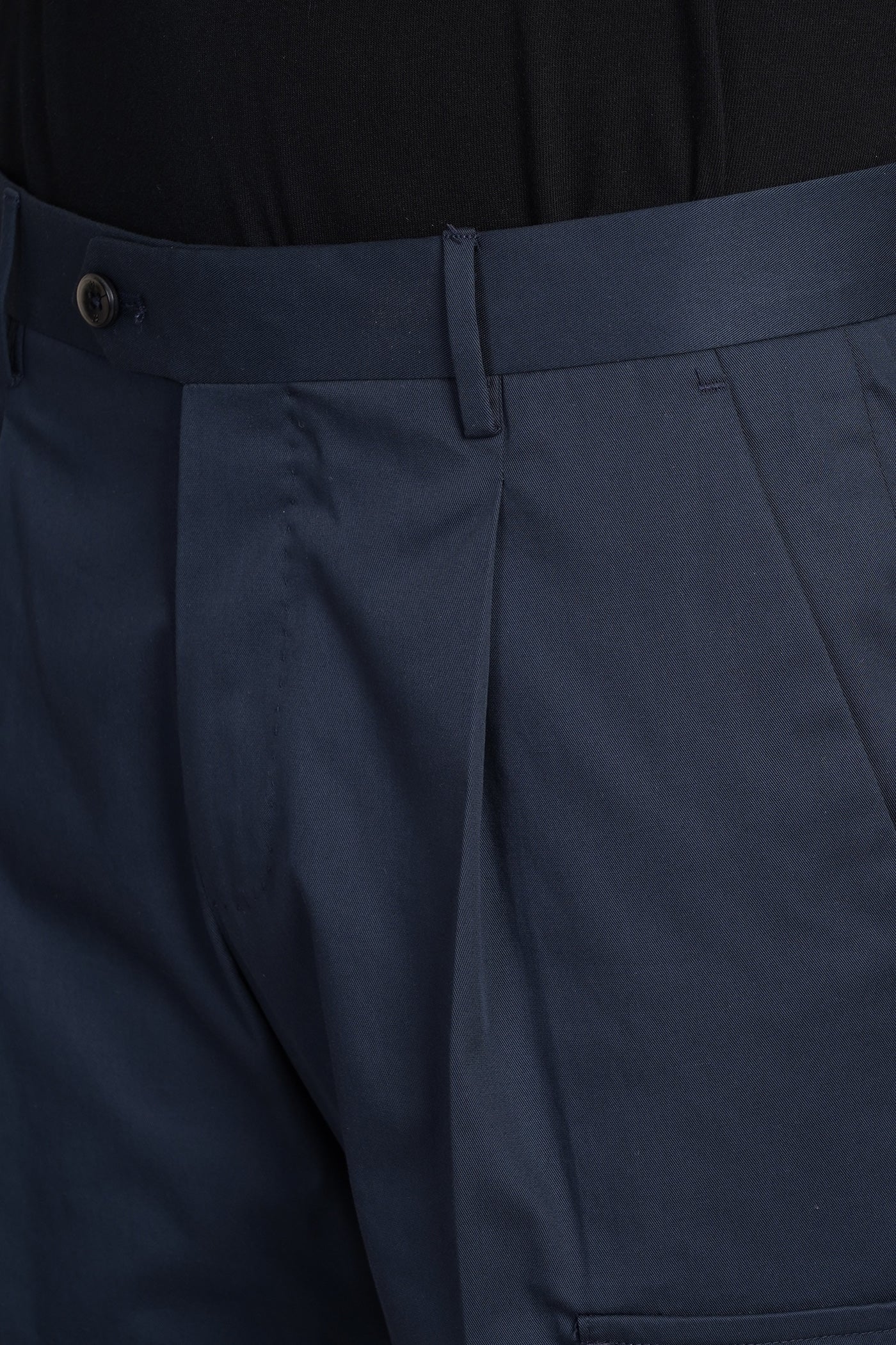 Pants in blue cotton - Image 5