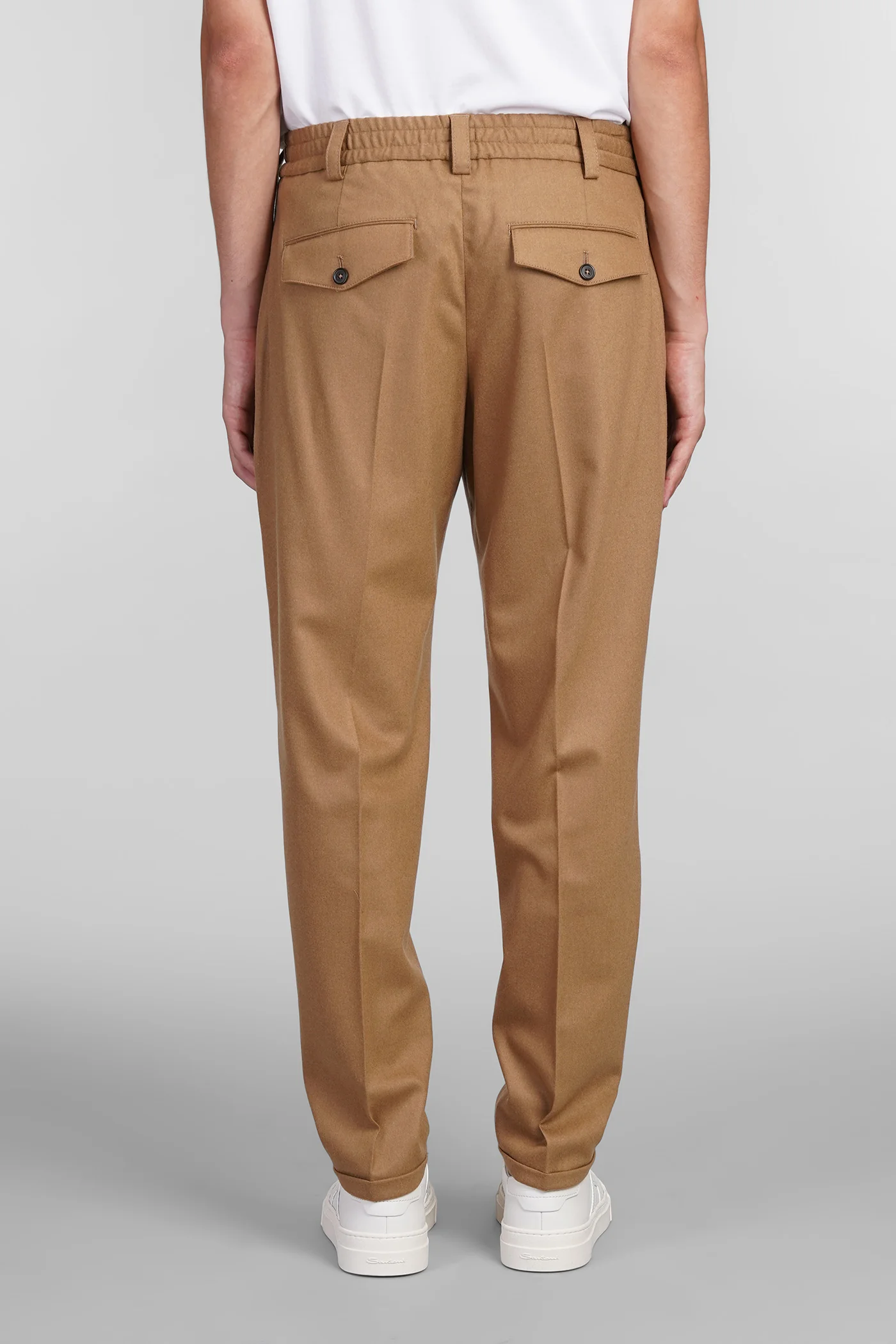Pants in Camel wool - Image 38