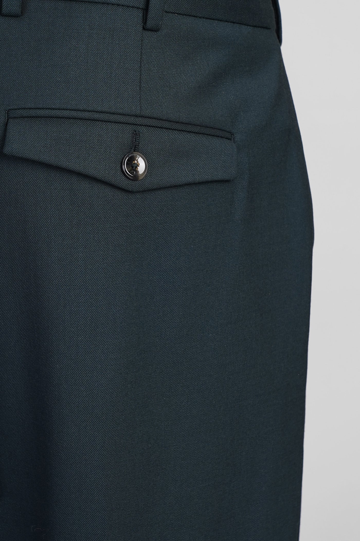 Pants in green wool - Image 5