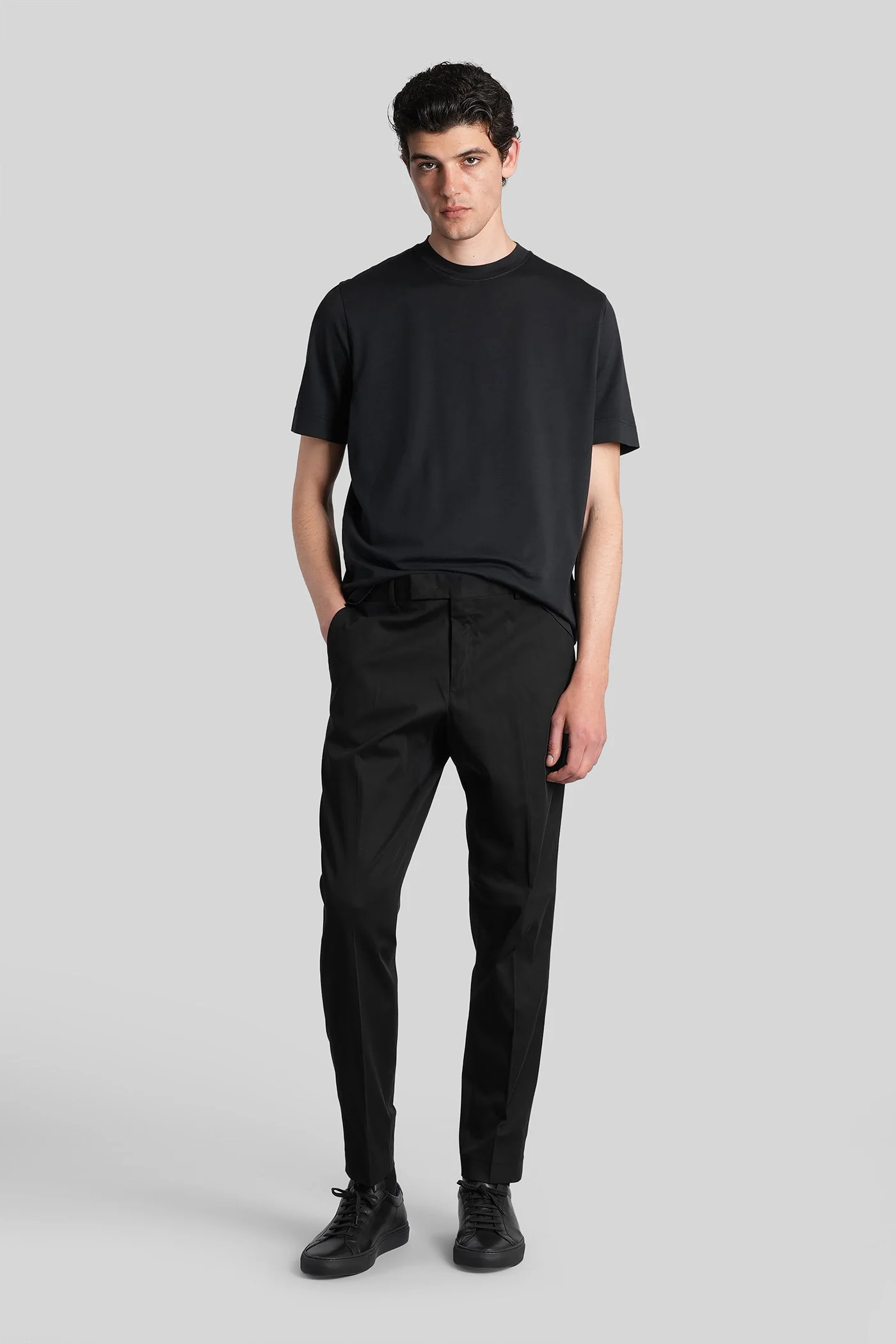 Sd80 Pants in black cotton - Image 2