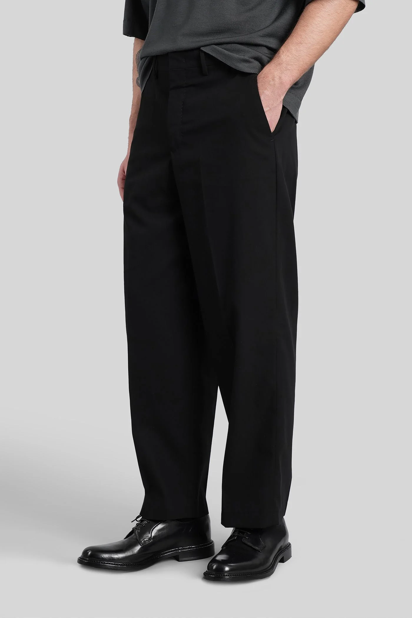 Sd82 Pants in black cotton - Image 4