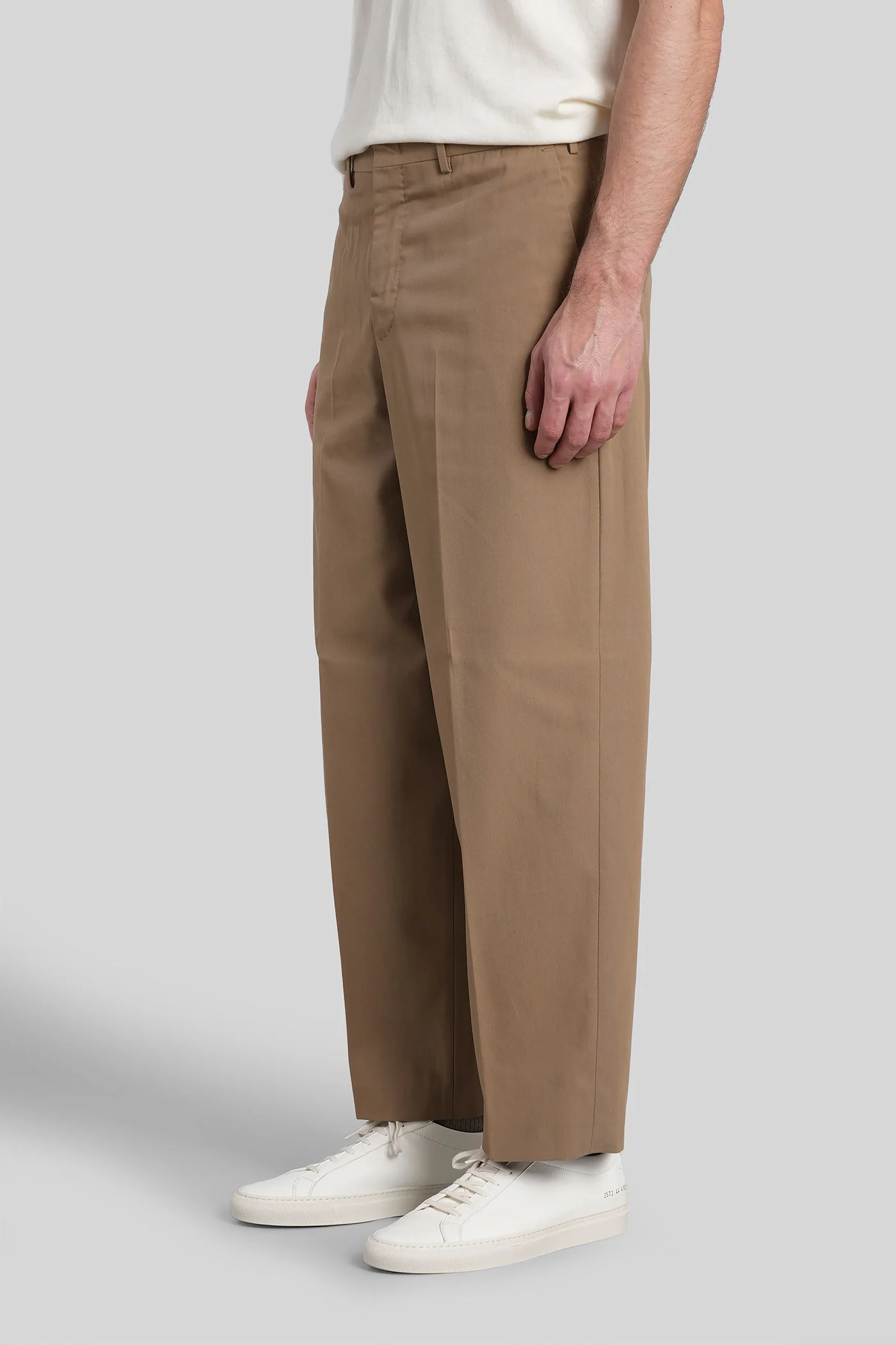 Sd82 Pants in Camel cotton - Image 4