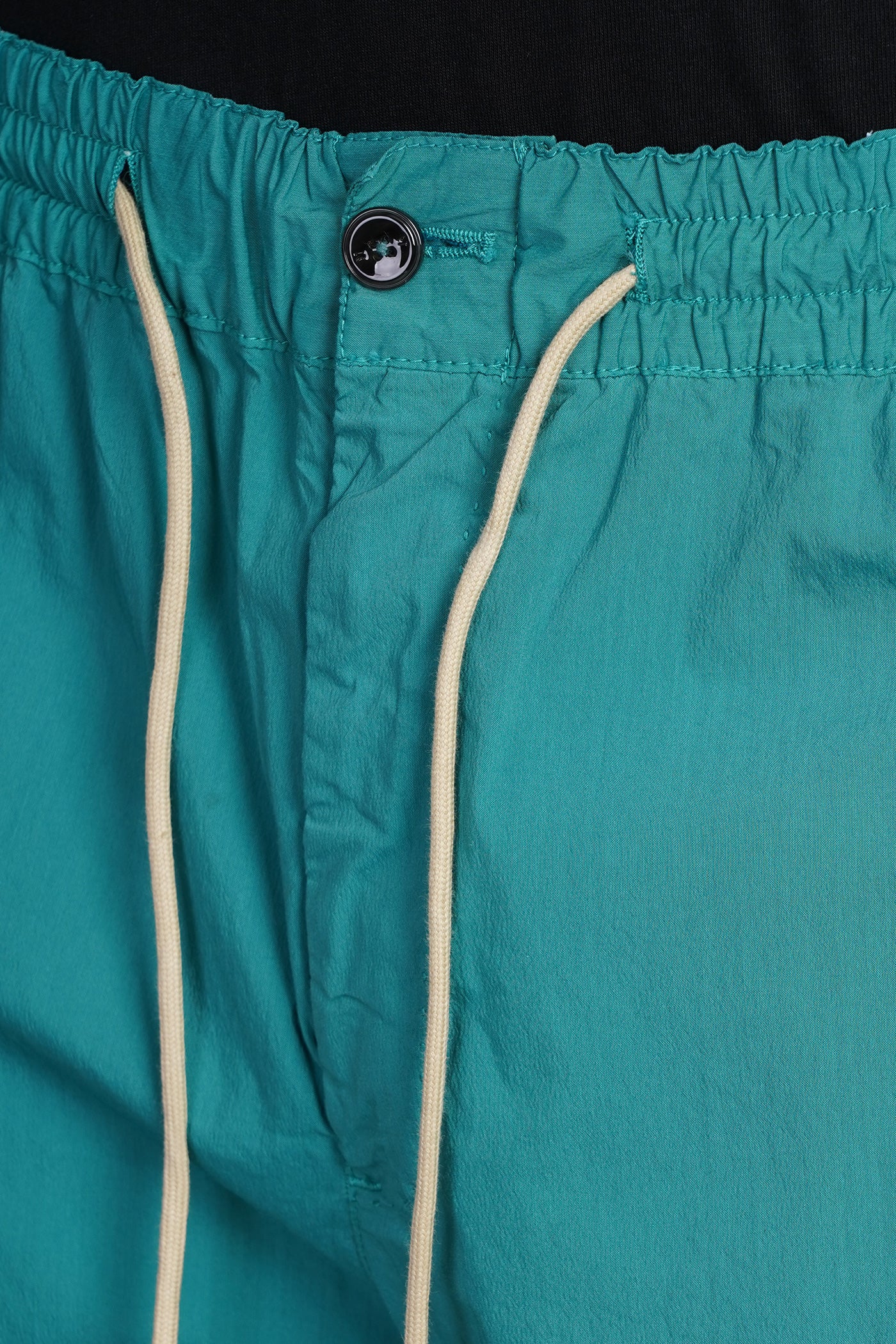 Shorts in green cotton - Image 5