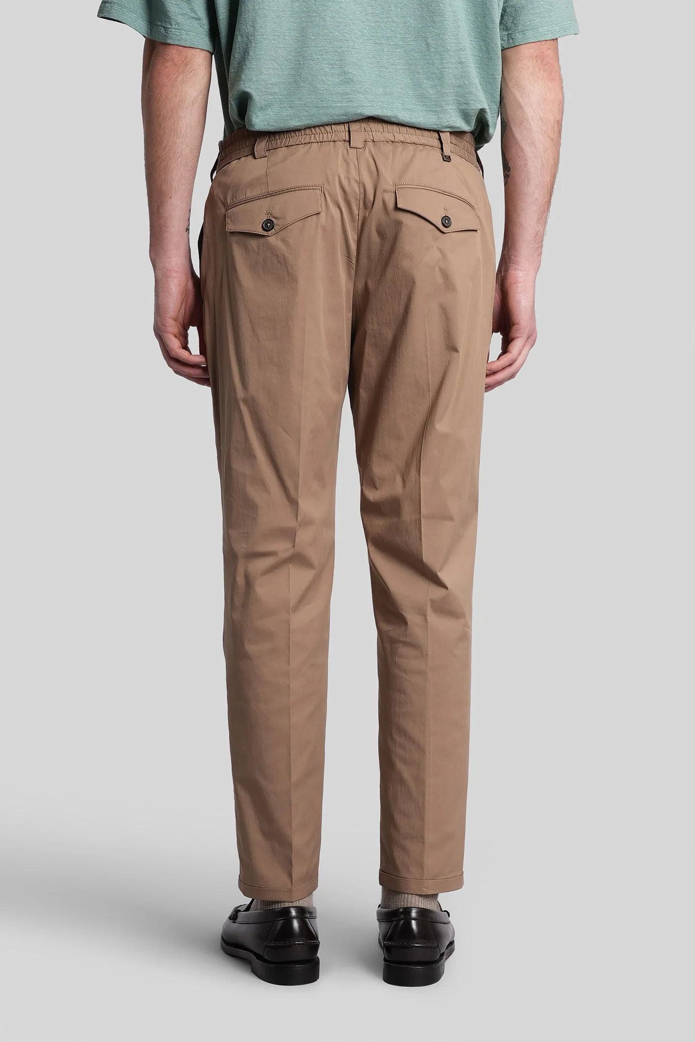 Vd05 Pants in taupe cotton - Image 3