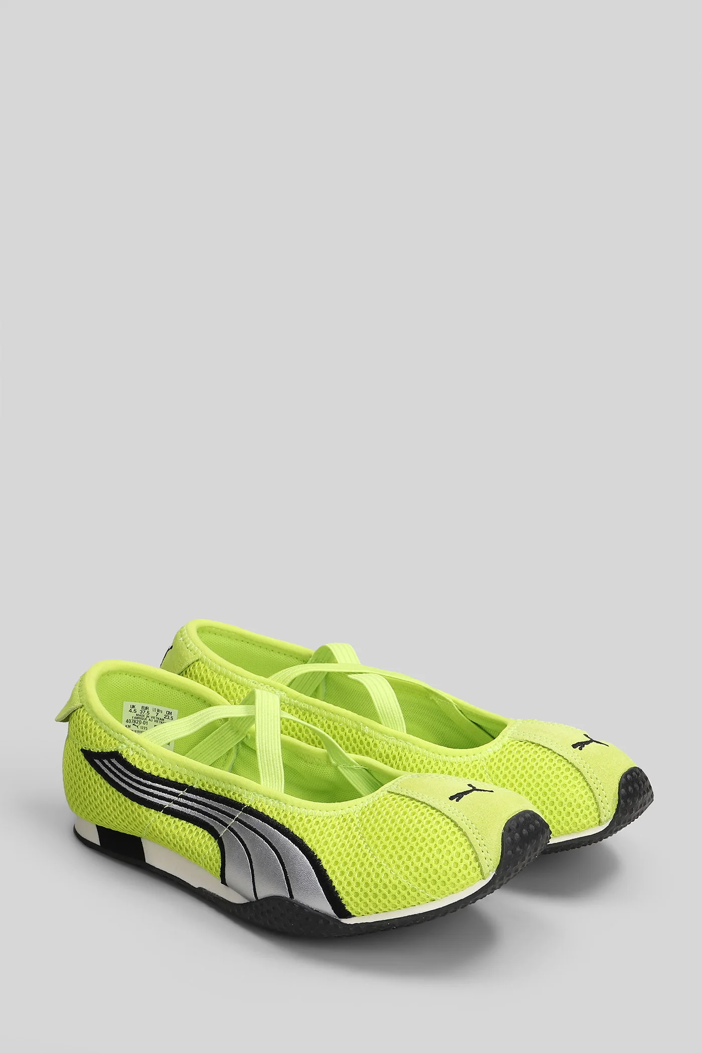 H-Street Ballet Ballet flats in green fabric - Image 2