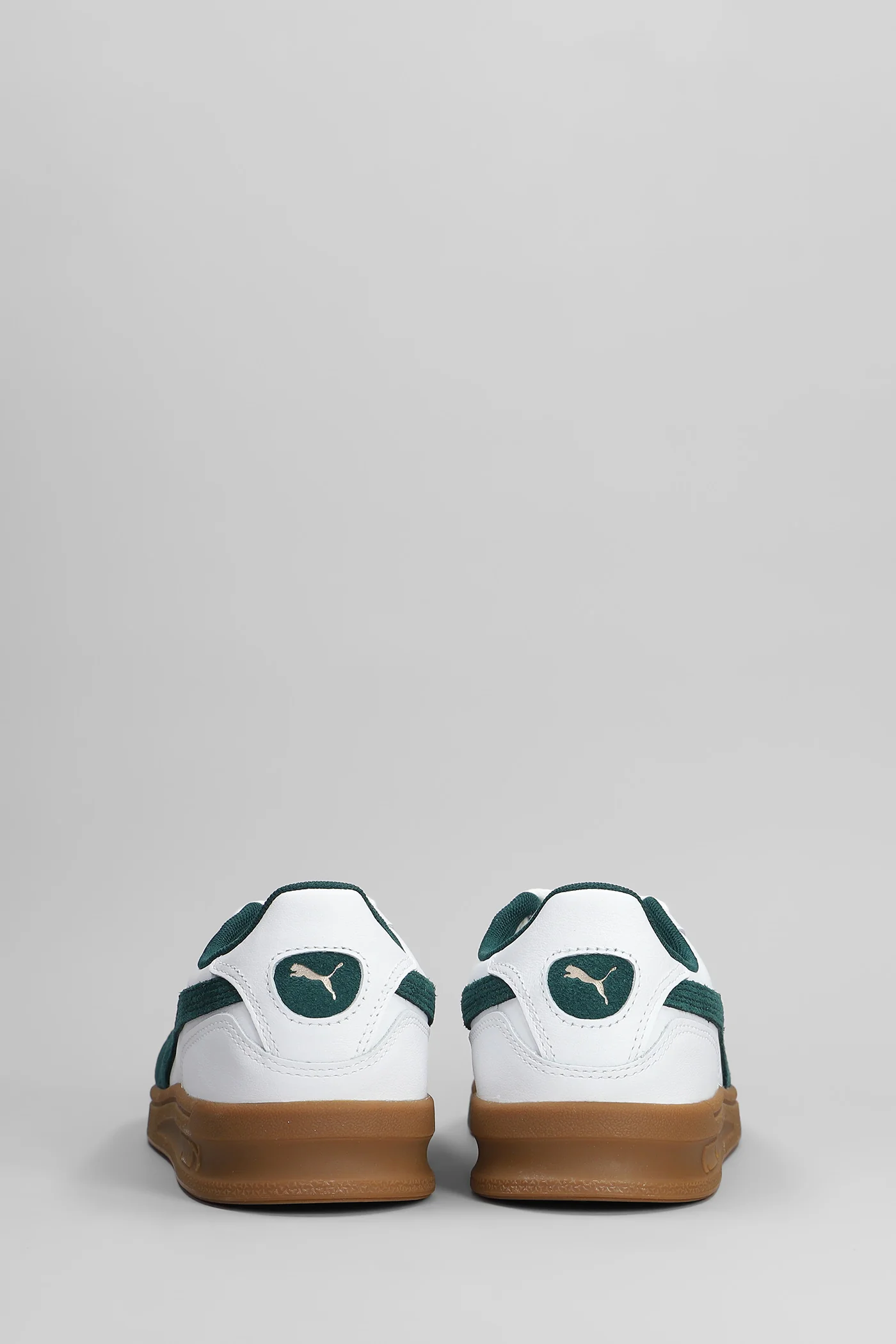 Indoor Sneakers in white suede and leather - Image 4