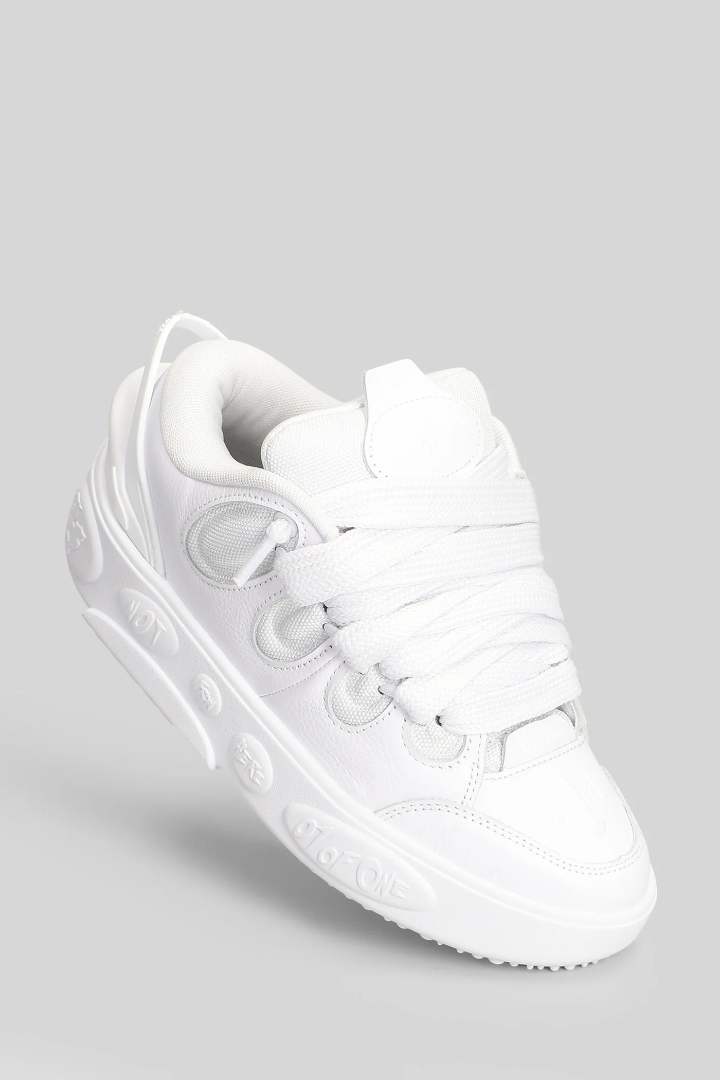 La France Sneakers in white leather - Image 5