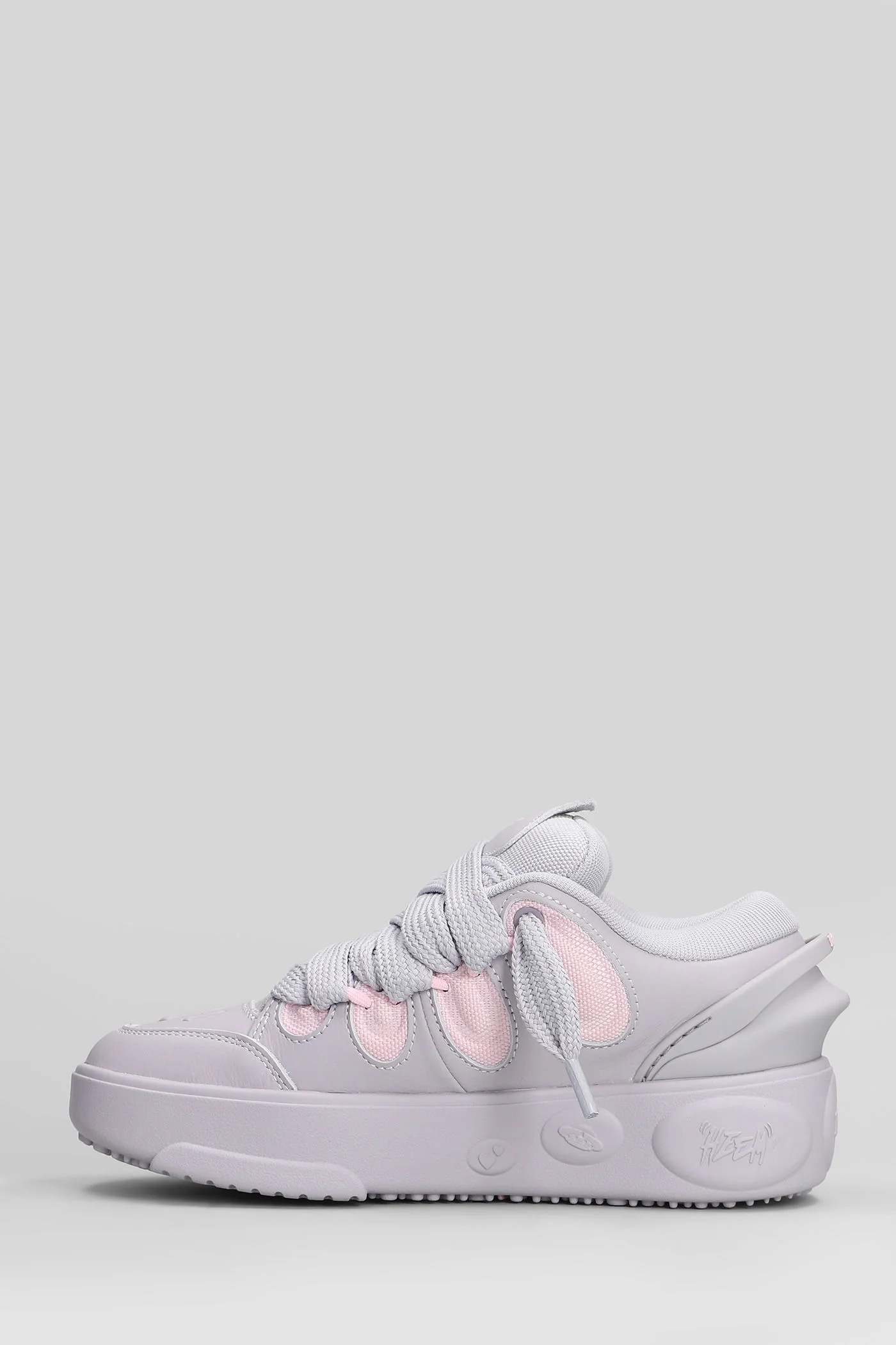 La France Wolf Sneakers in Viola leather - Image 3